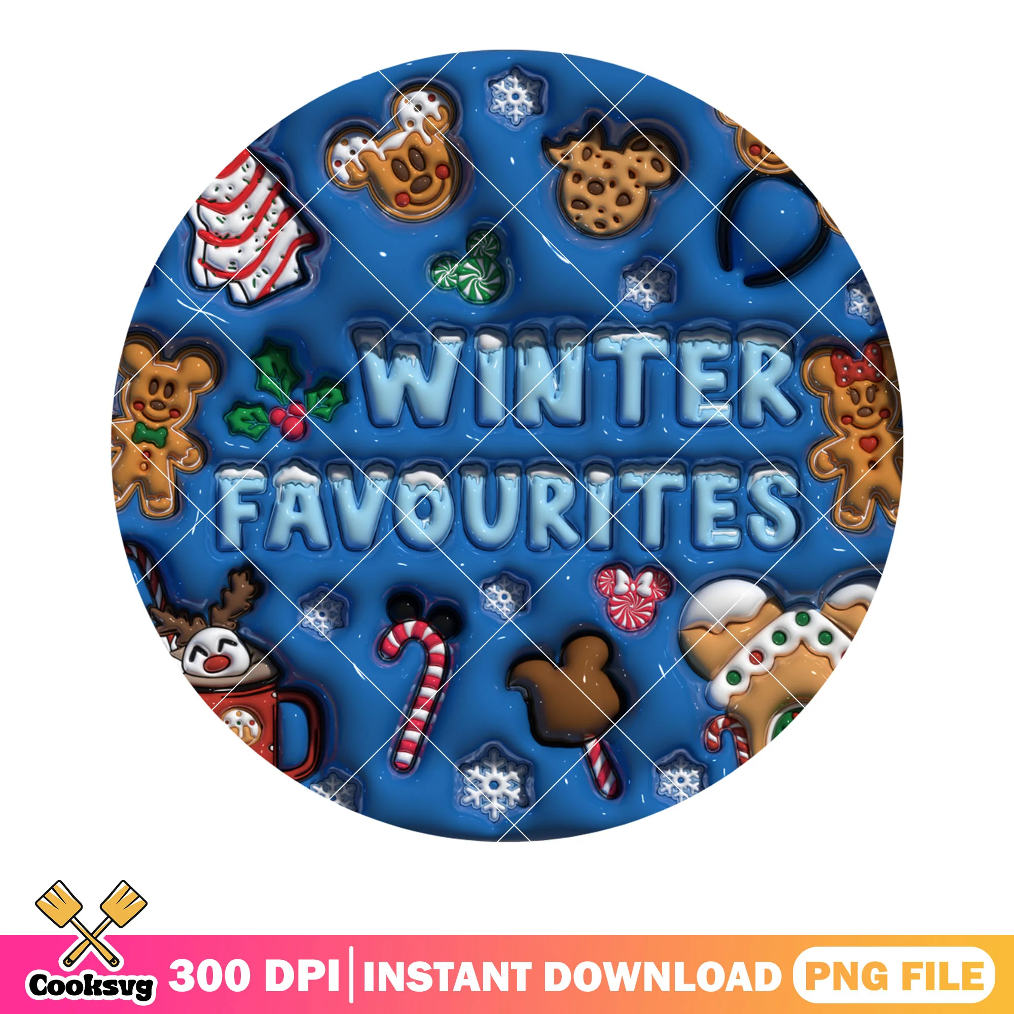 Disney favourites holiday png, mickey mouse png, disney christmas png