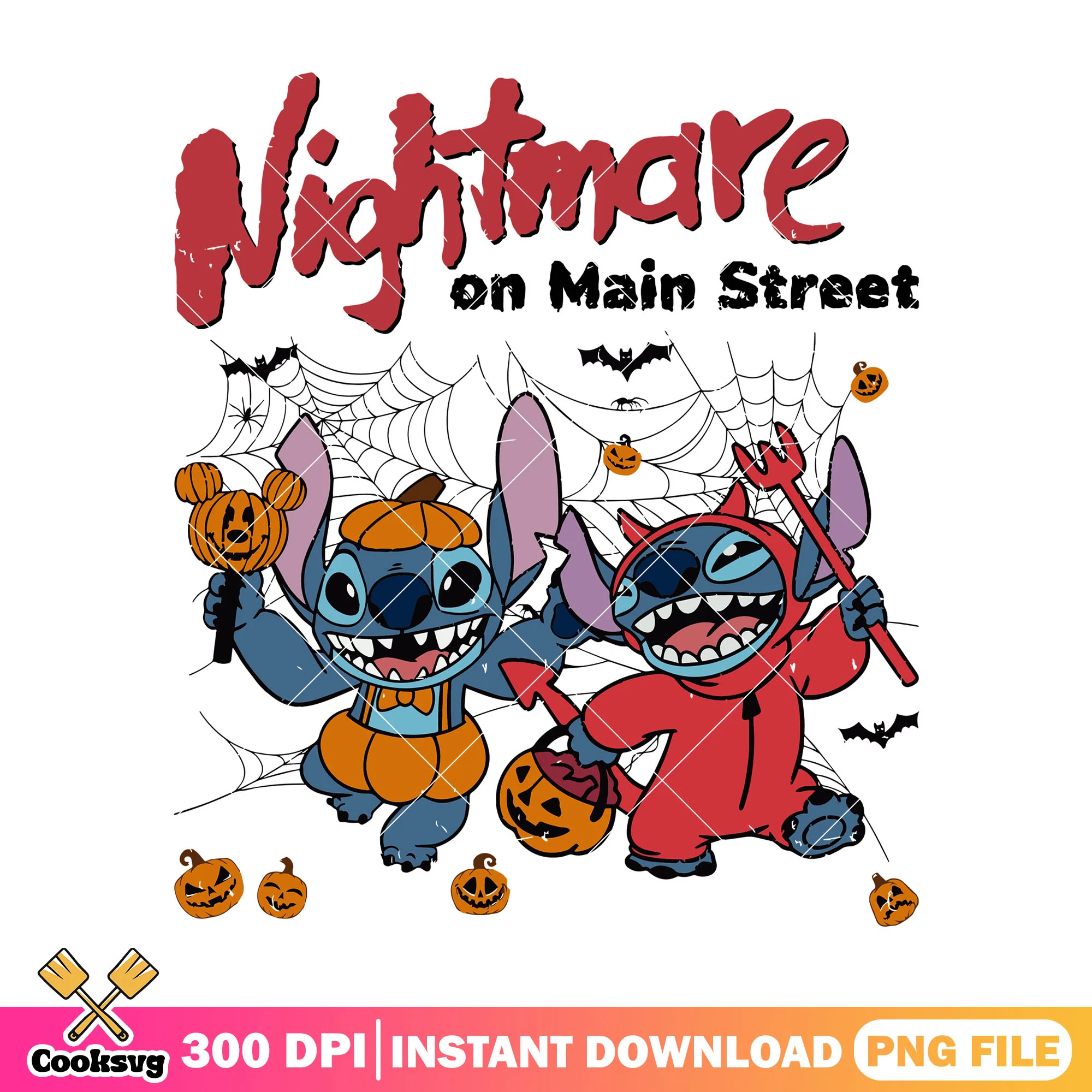 Disney stitch couple design png, halloween costume png, stitch cartoon png