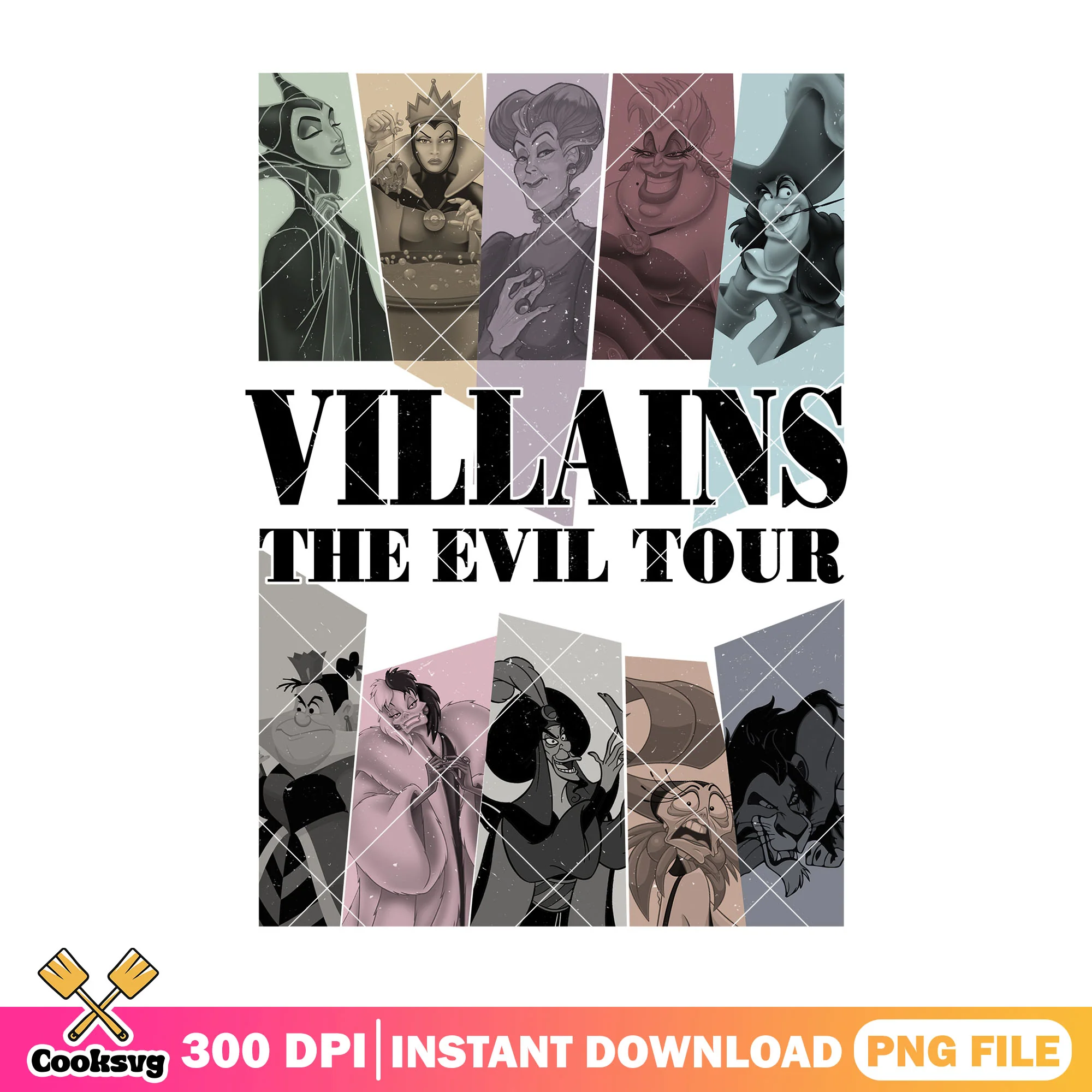 Disney the evil tour png, halloween idea png, disney land png