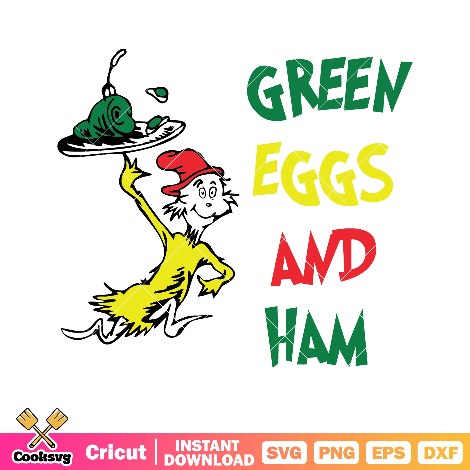 Do you like green eggs and ham svg design, green eggs and ham svg