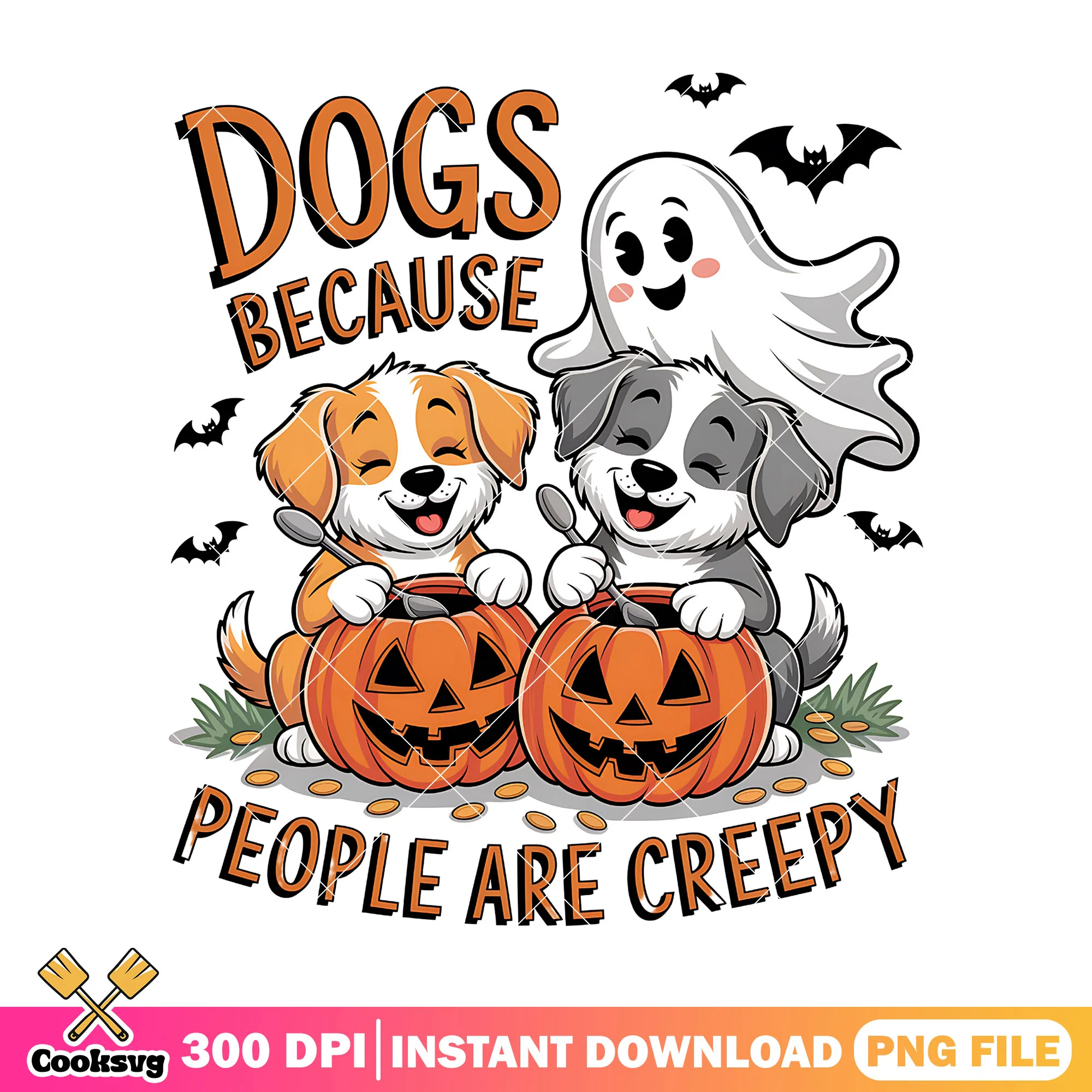 Dogs because creepy people png, happy halloween png, funny memes png