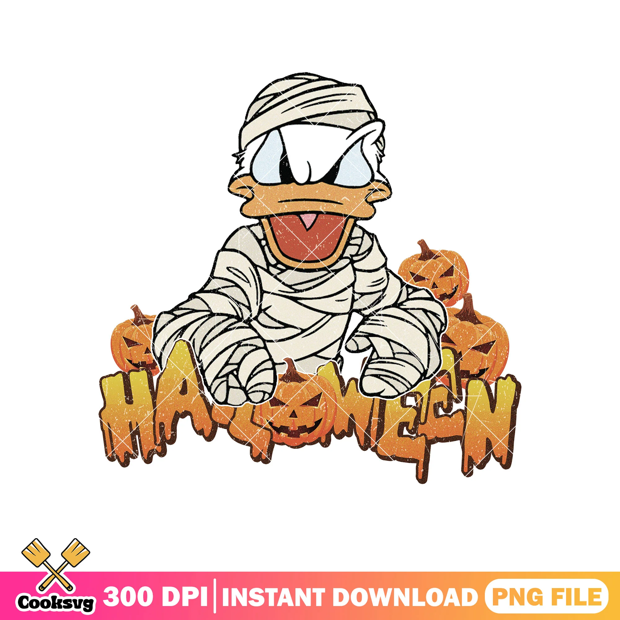 Donald duck in halloween png, halloween picture png, disney world png