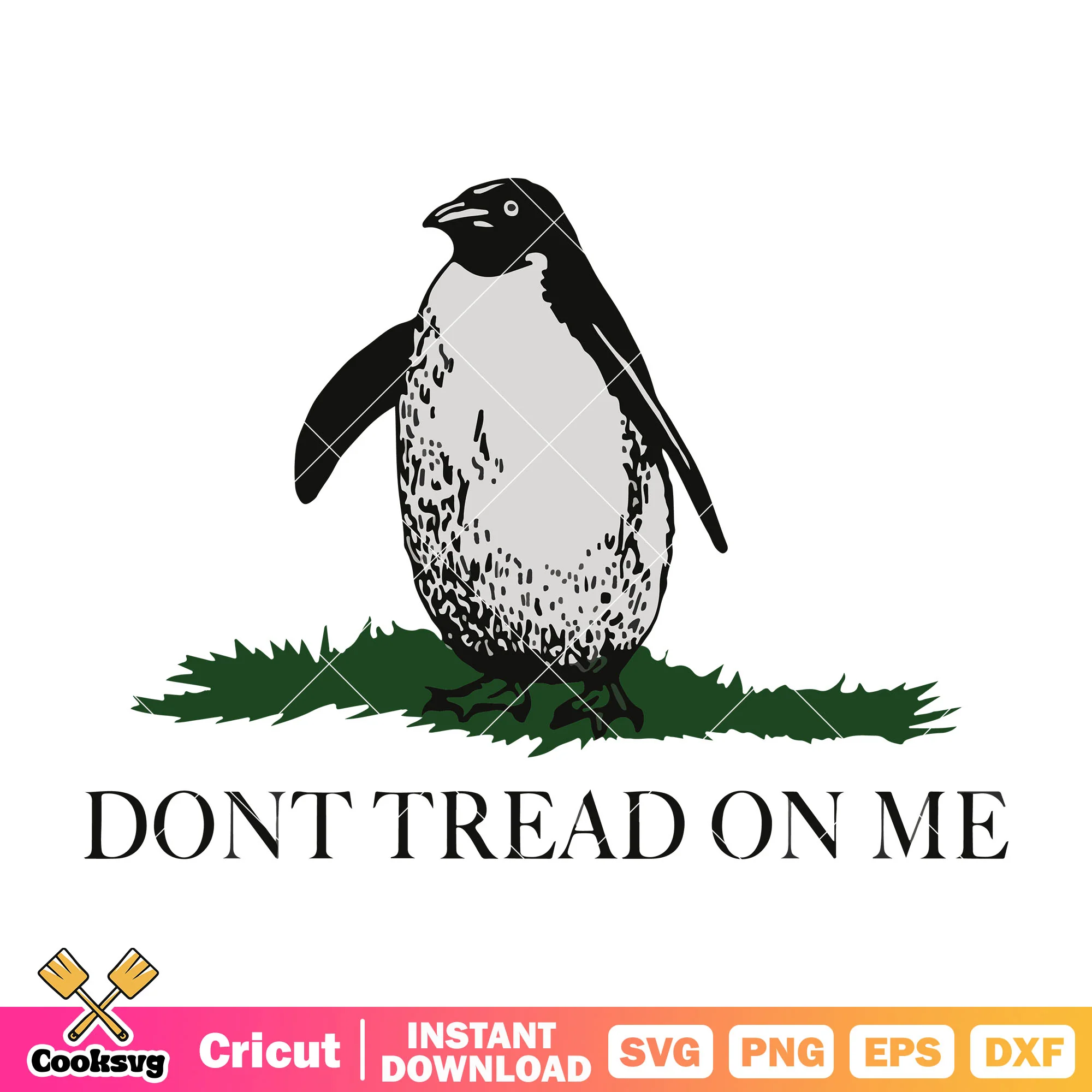 Dont tread on the penguins svg, dont tread on me svg, penguins svg