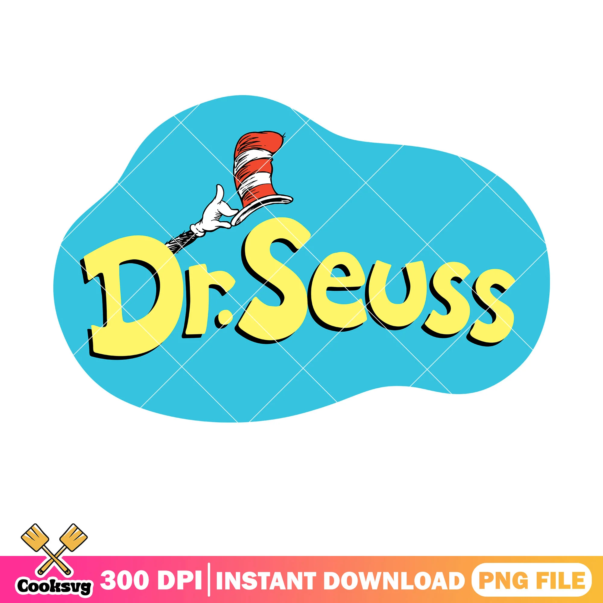 Dr seuss and hat name png file, dr seuss hat png, dr seuss png