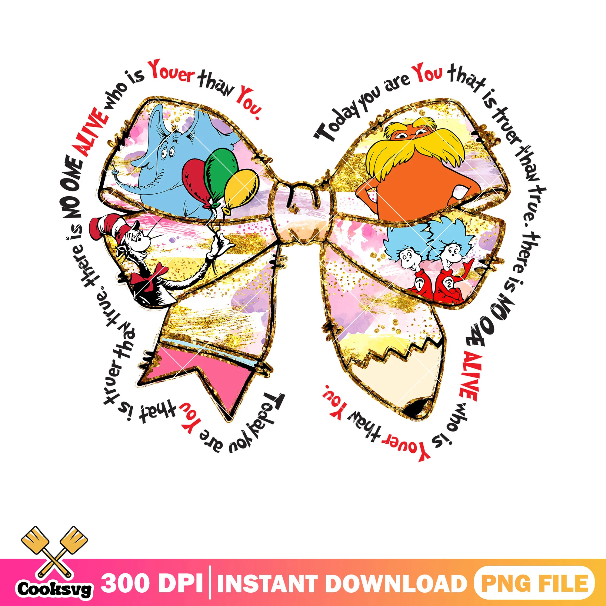 Dr seuss bow tie today you are you png, dr seuss bow tie png