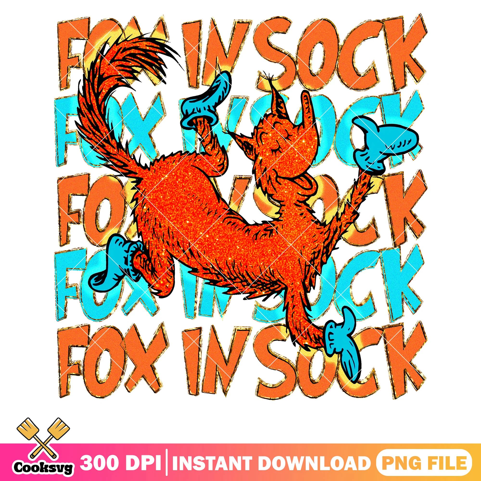 Dr seuss fox in socks friends png, fox in socks png, dr seuss friend png