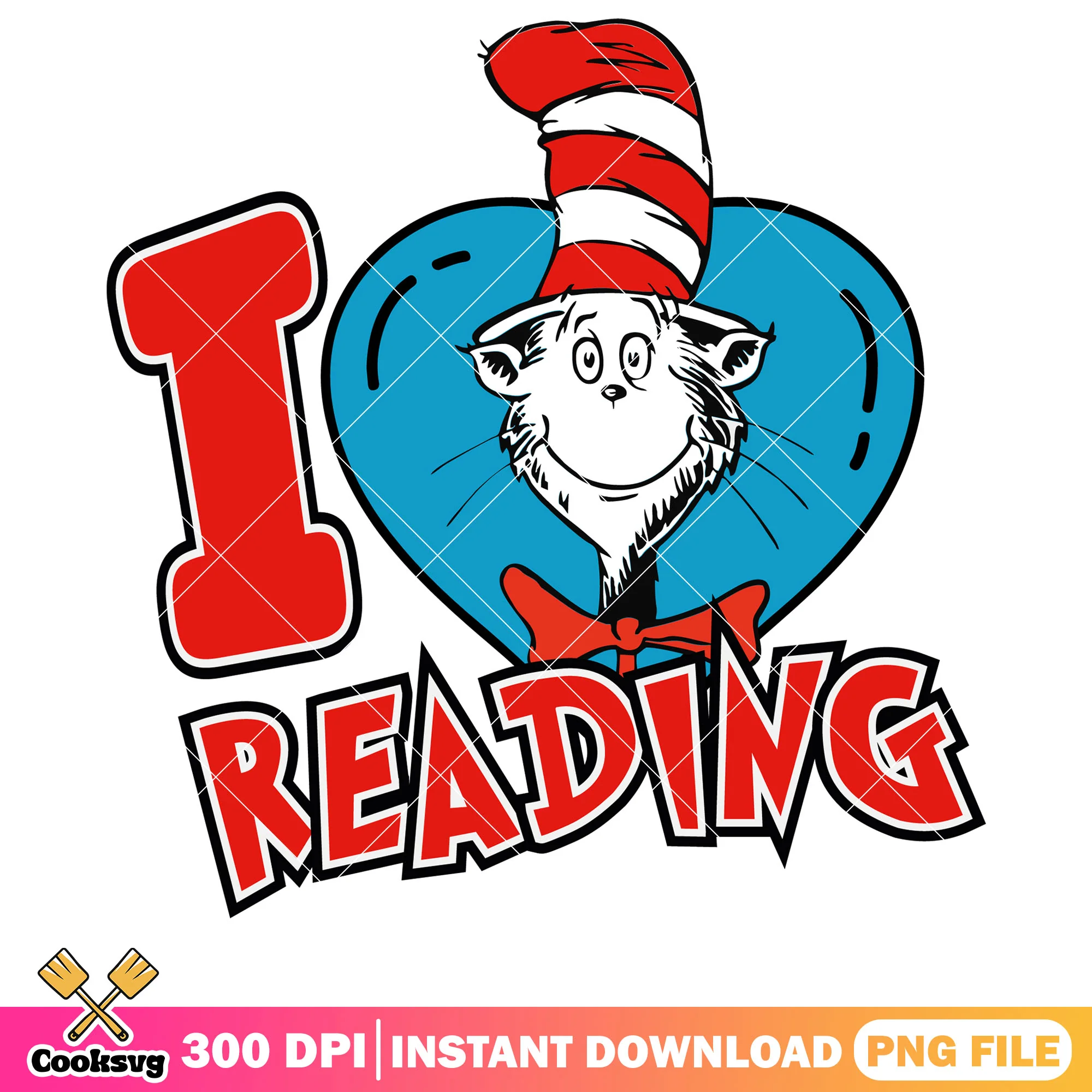 Dr seuss love reading cartoon png, dr seuss read png, love dr seuss png