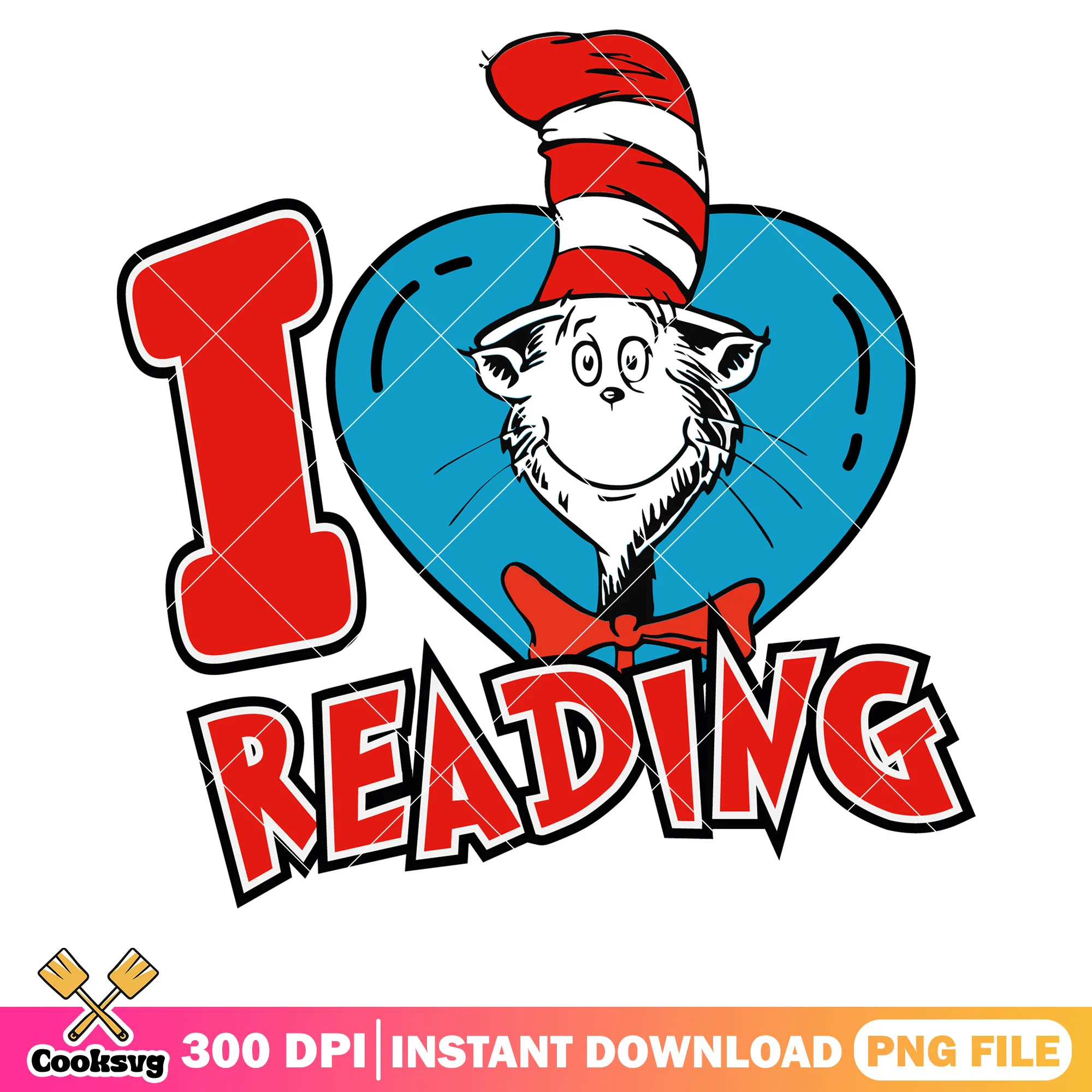 Dr seuss really love reading png, dr seuss read png, dr seuss love png