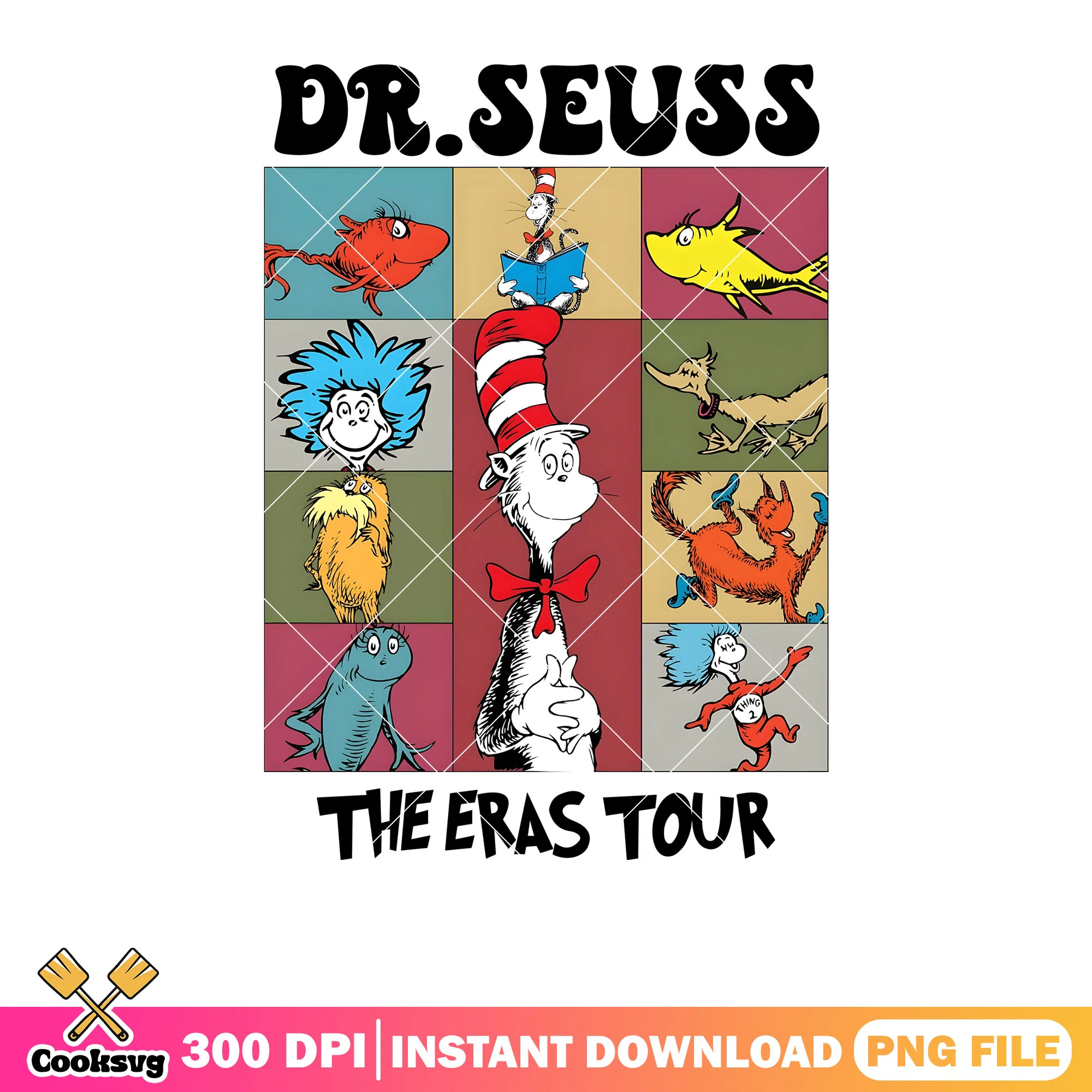 Dr seuss the eras tour png, dr seuss png, the eras tour movie png