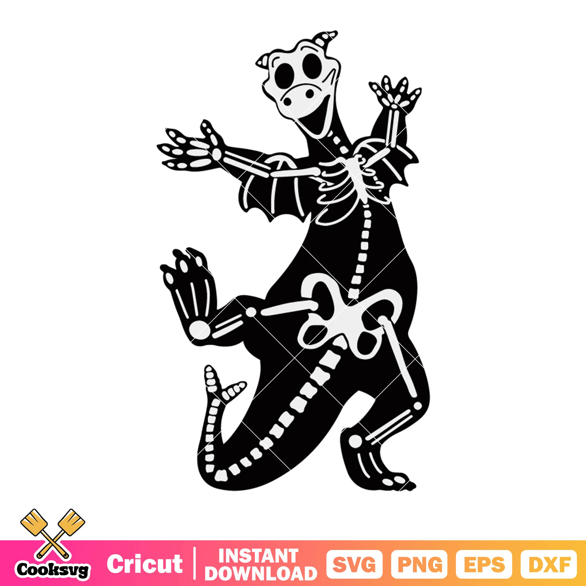 Dragon dancing svg, bones costume svg, skeleton costume svg