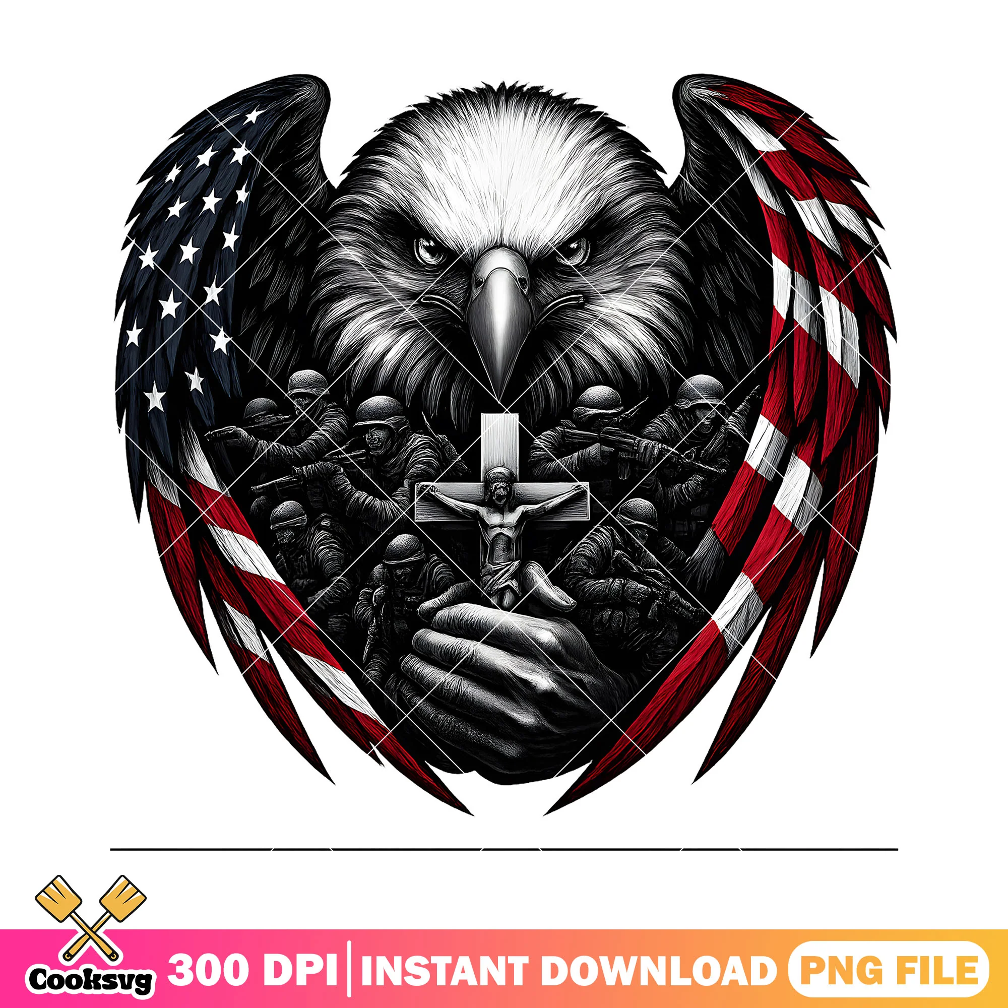 Eagles bless the soldier america png, memorial day png, memorial day 2025 png