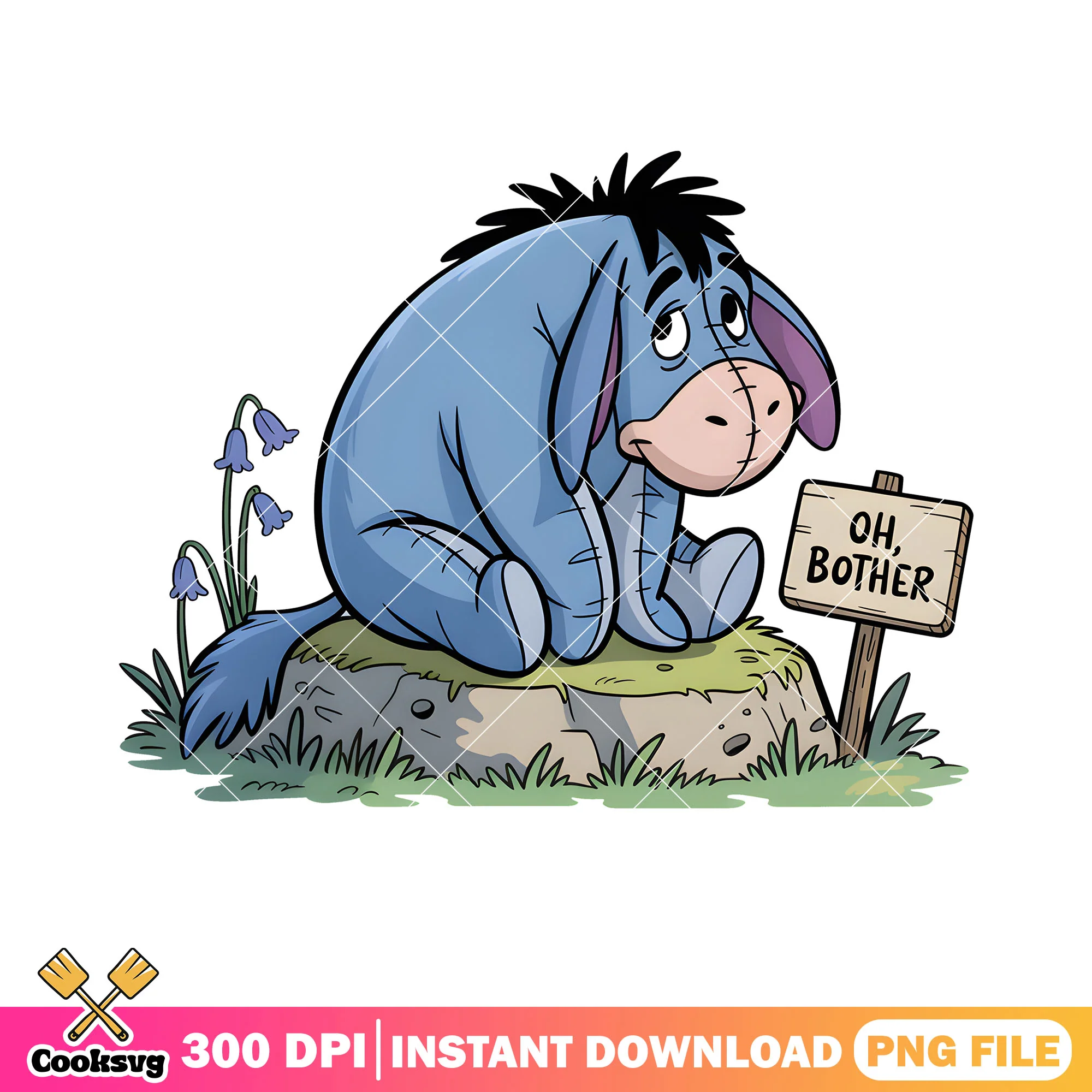 Eeyore oh brother pooh png, disney eeyore png, pooh friends png