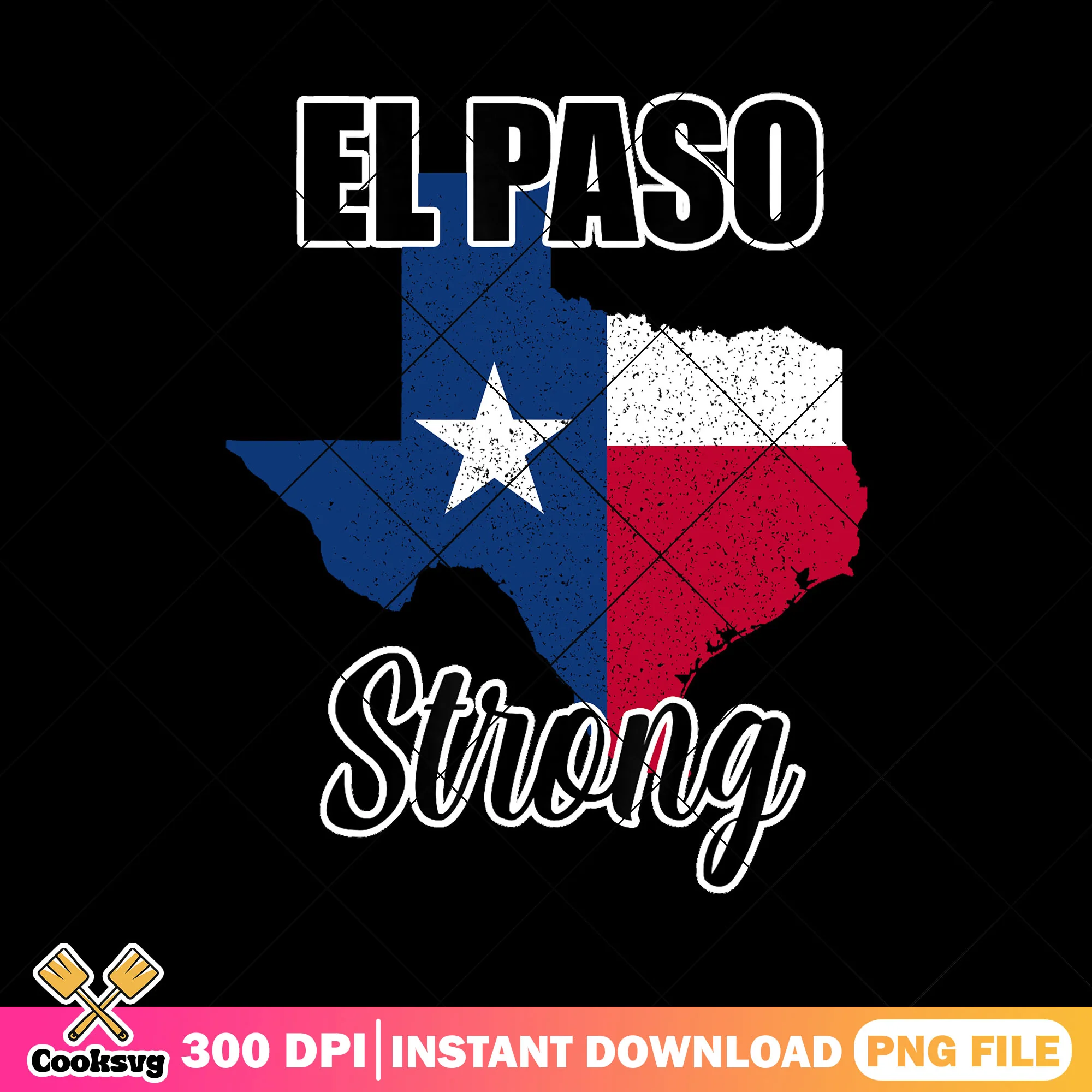 El paso strong png, support texas png, strong texas png