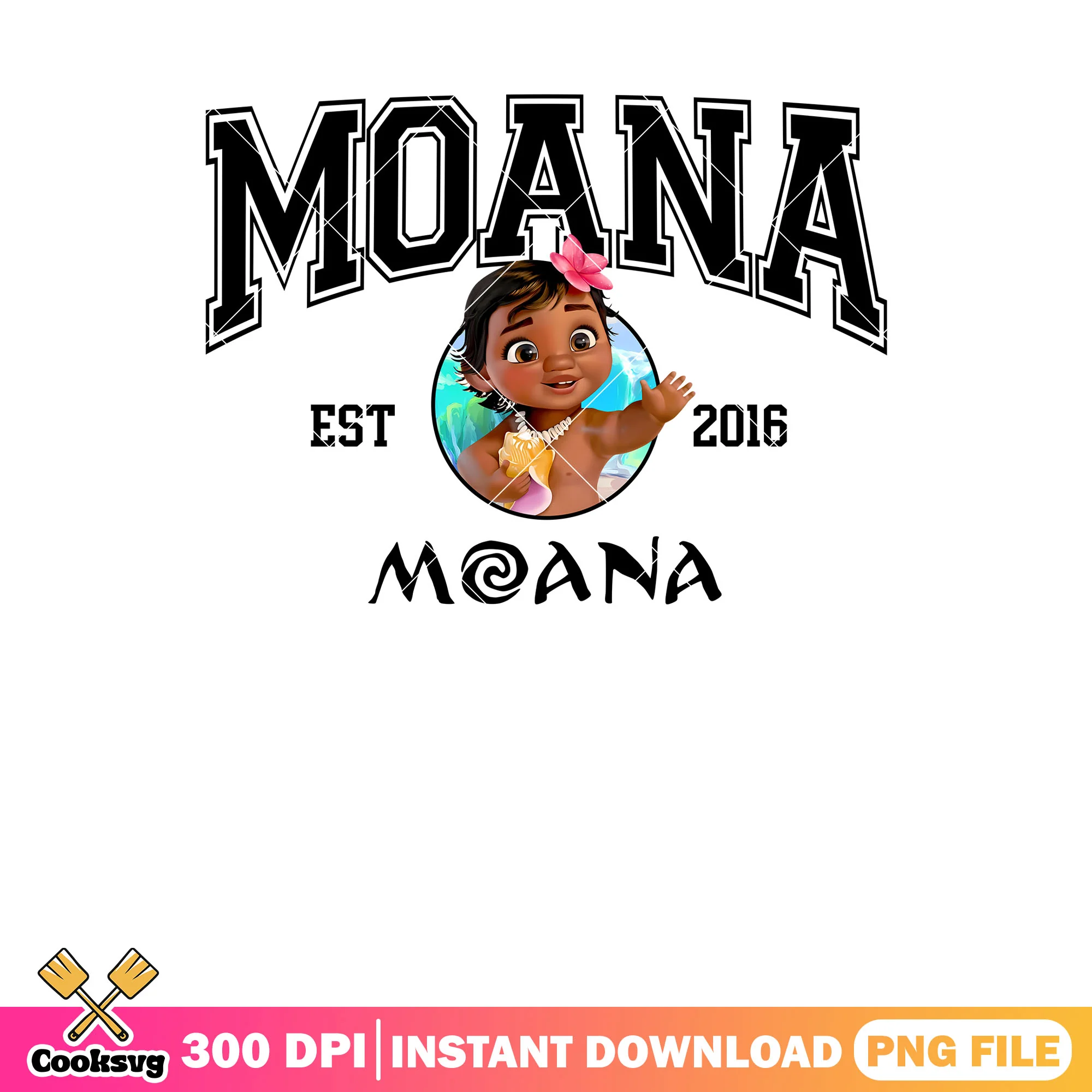 Est 2016 baby moana png, moana 2 png, moana live action png