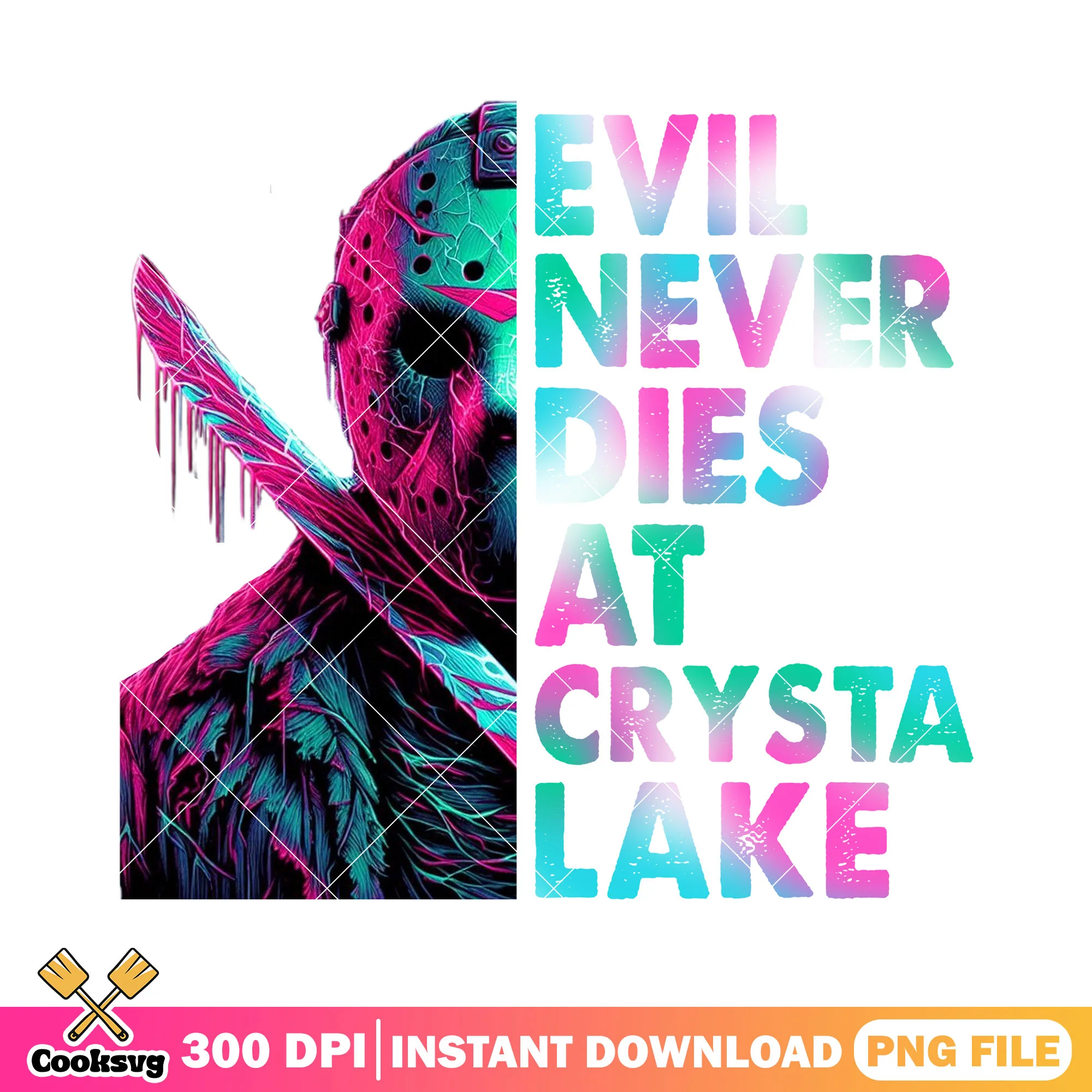 Evil never dies png, horror jason png, halloween jason png
