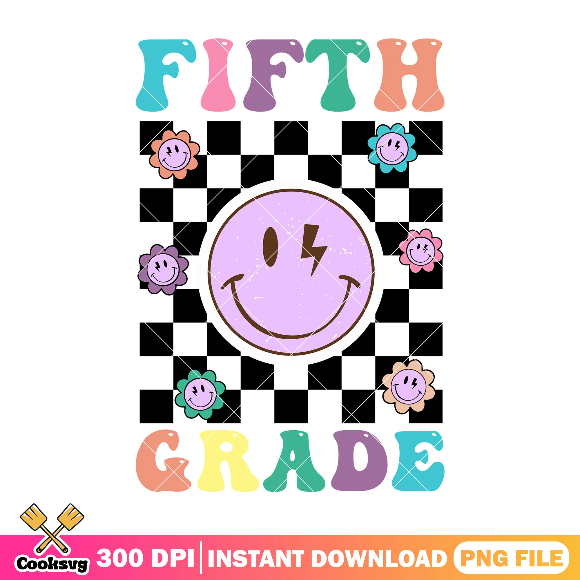 Fifth grade wink icon design png, go back to school png, face icon png