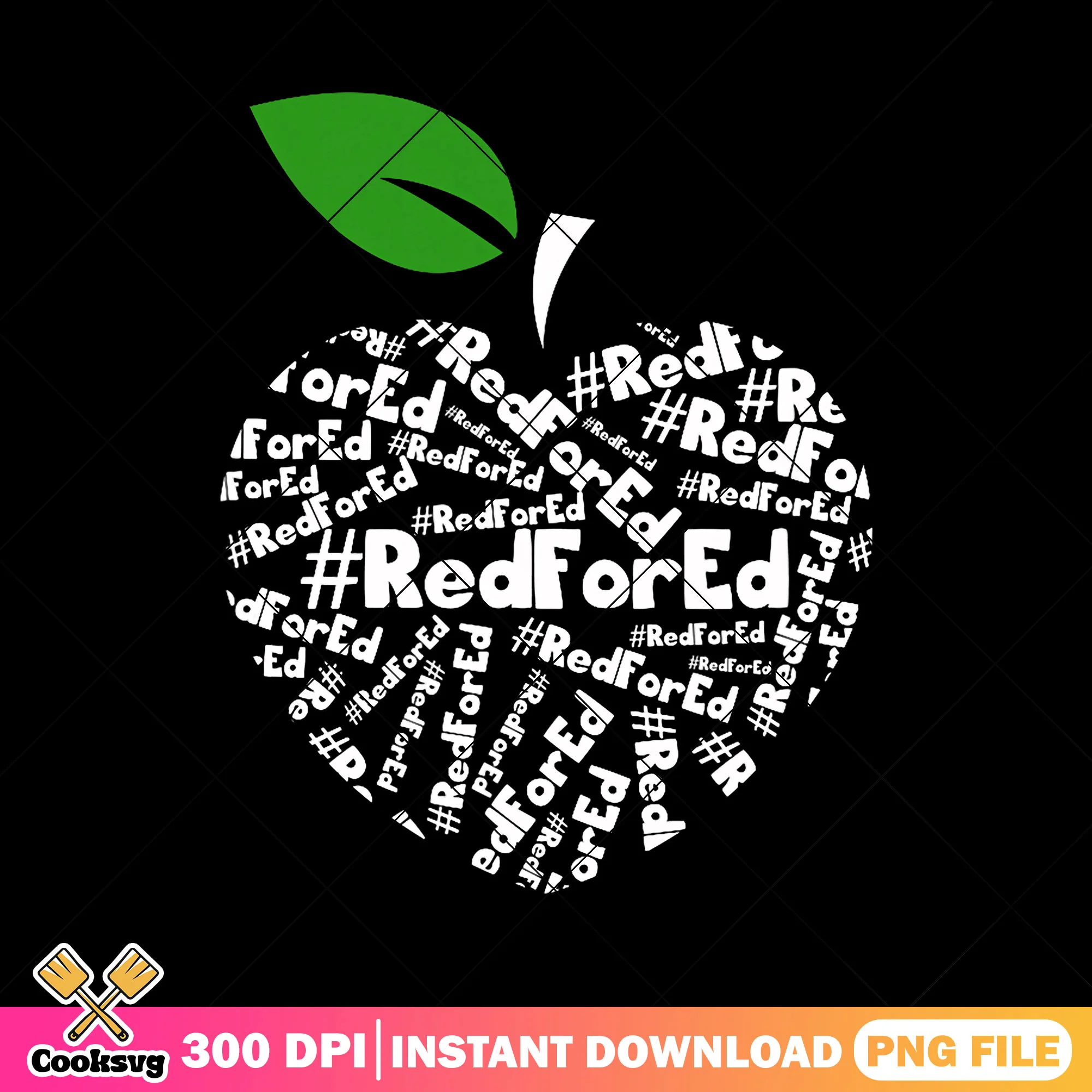 File redfored design png, back to school idea png, apple white png