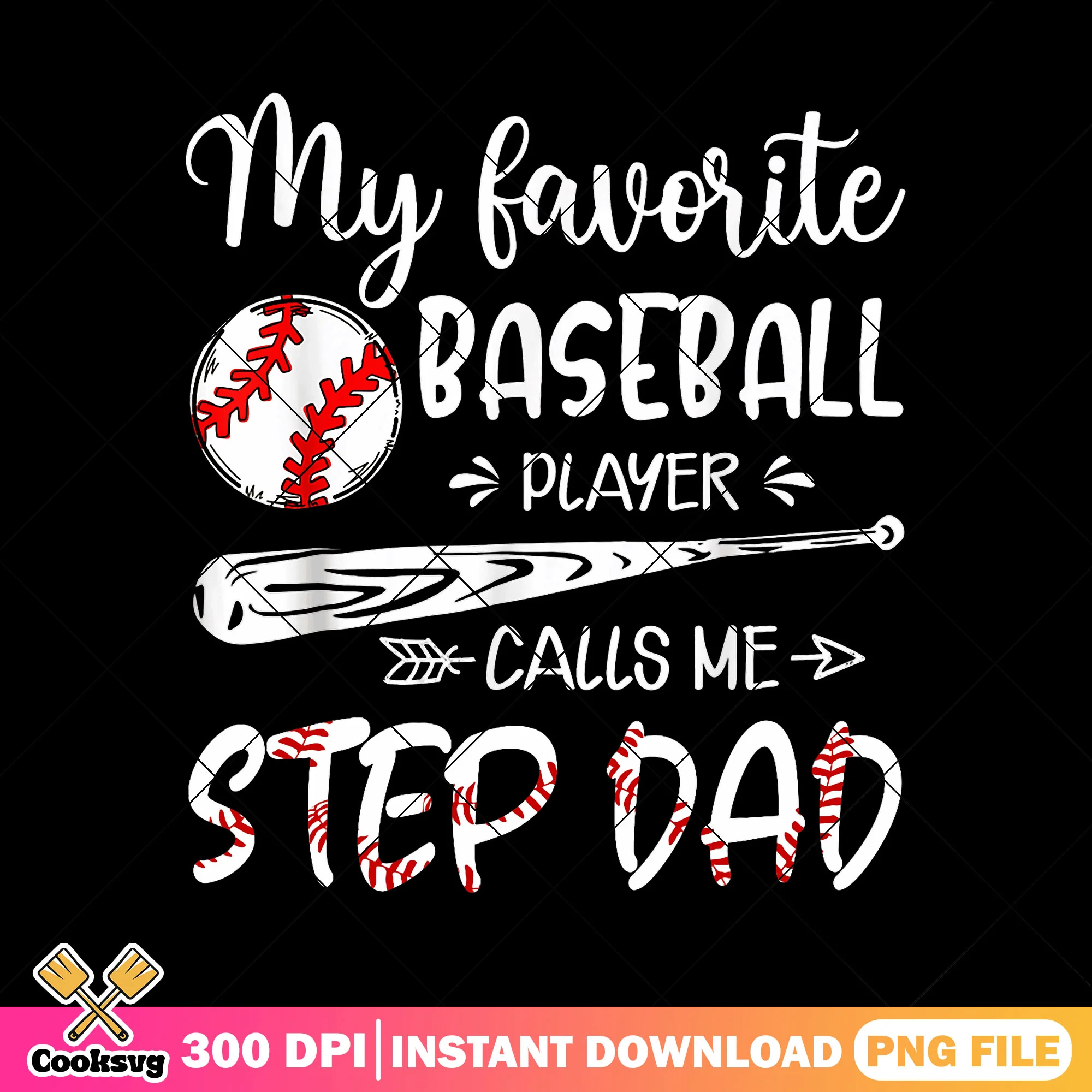 Football baseball player step dad png, vibes baseball png, best dad png