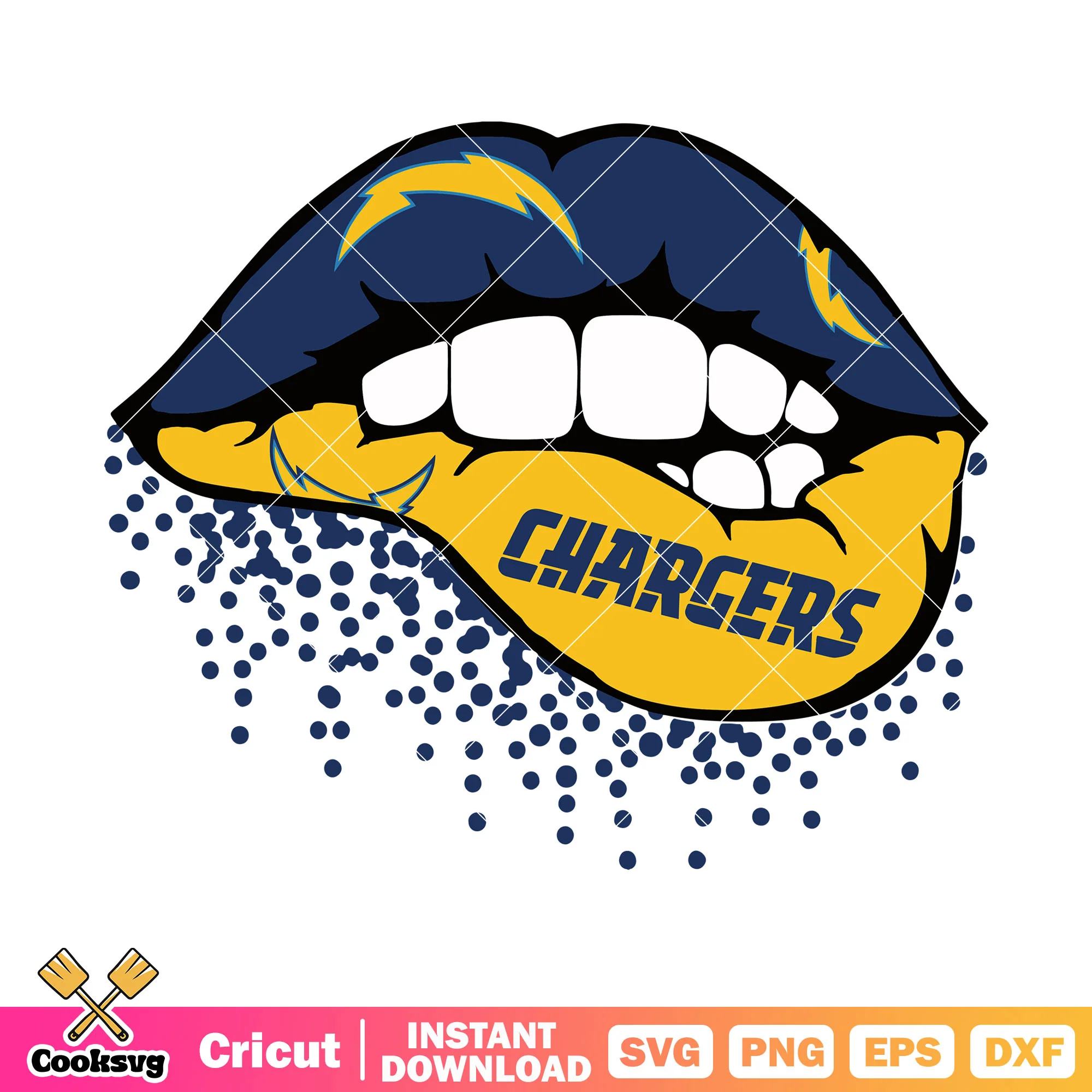 Football team from los angeles svg, chargers svg, rugby svg