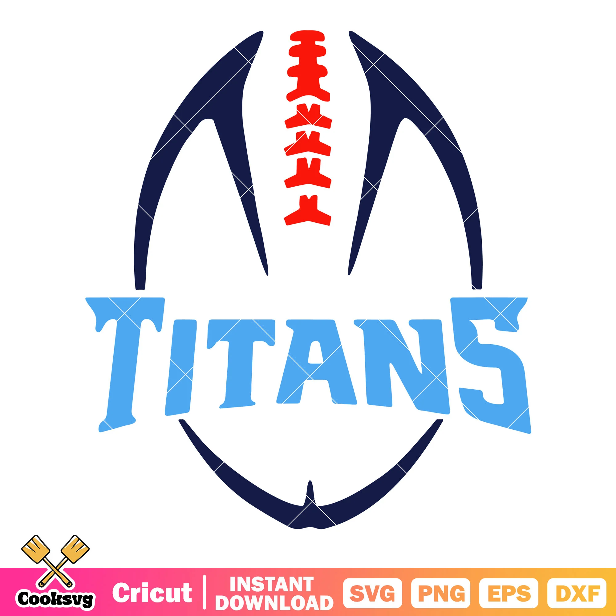 Football titans nfl svg, afc south svg, tenessee titans svg