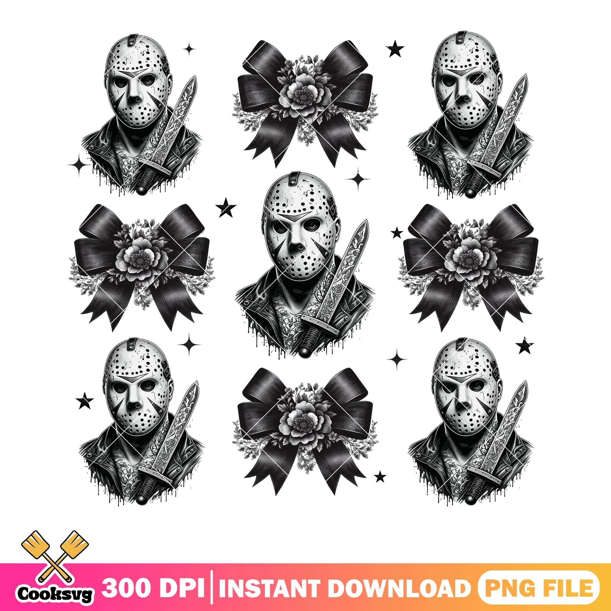 Friday the 13th png, jason voorheez png, scary halloween night png