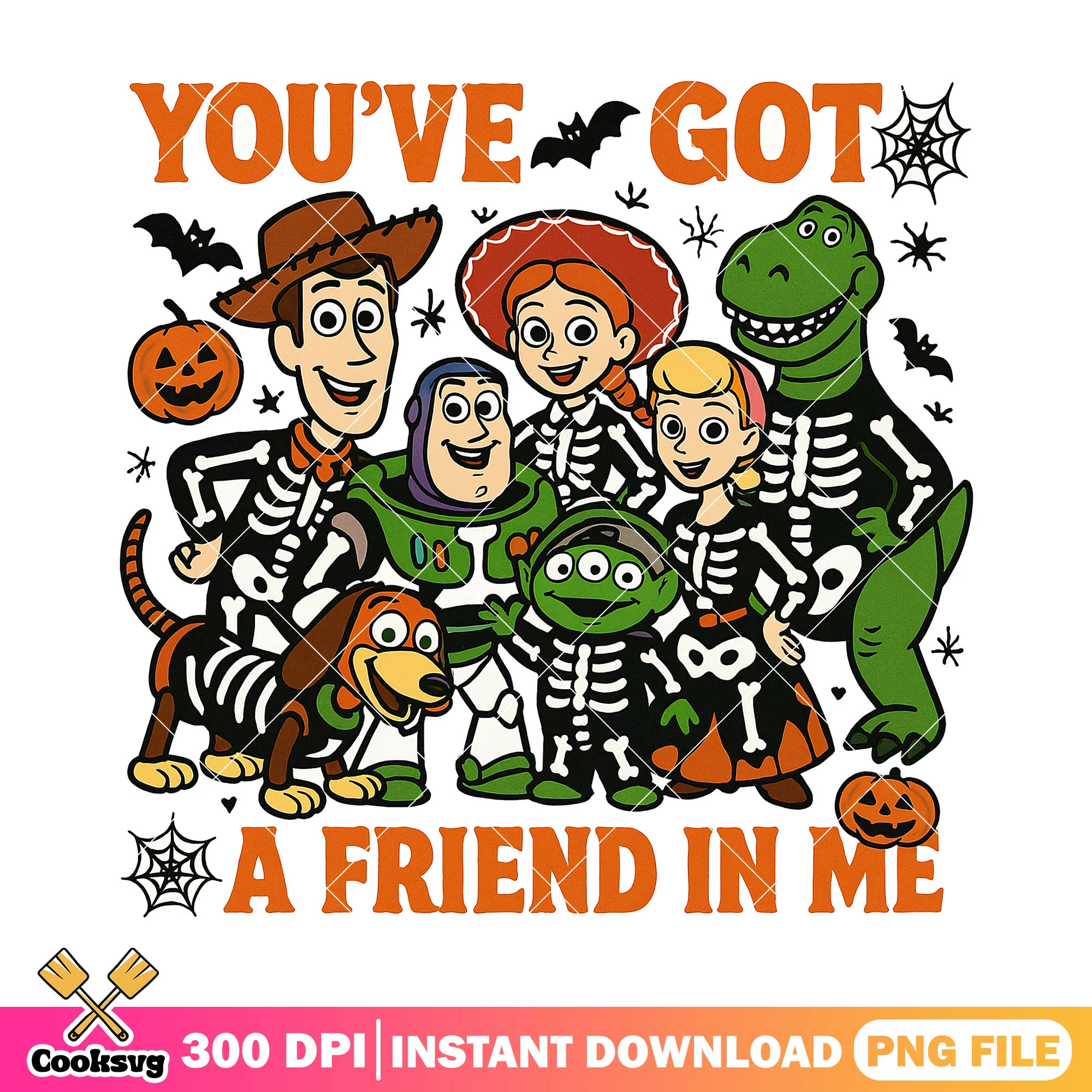 Friends in halloween png, disney world png, halloween day png
