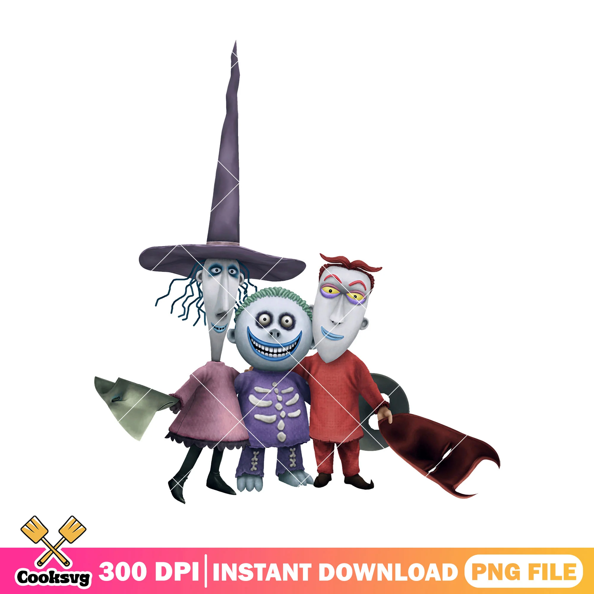 Friends with lock png, cartoon disney png, halloween disney png