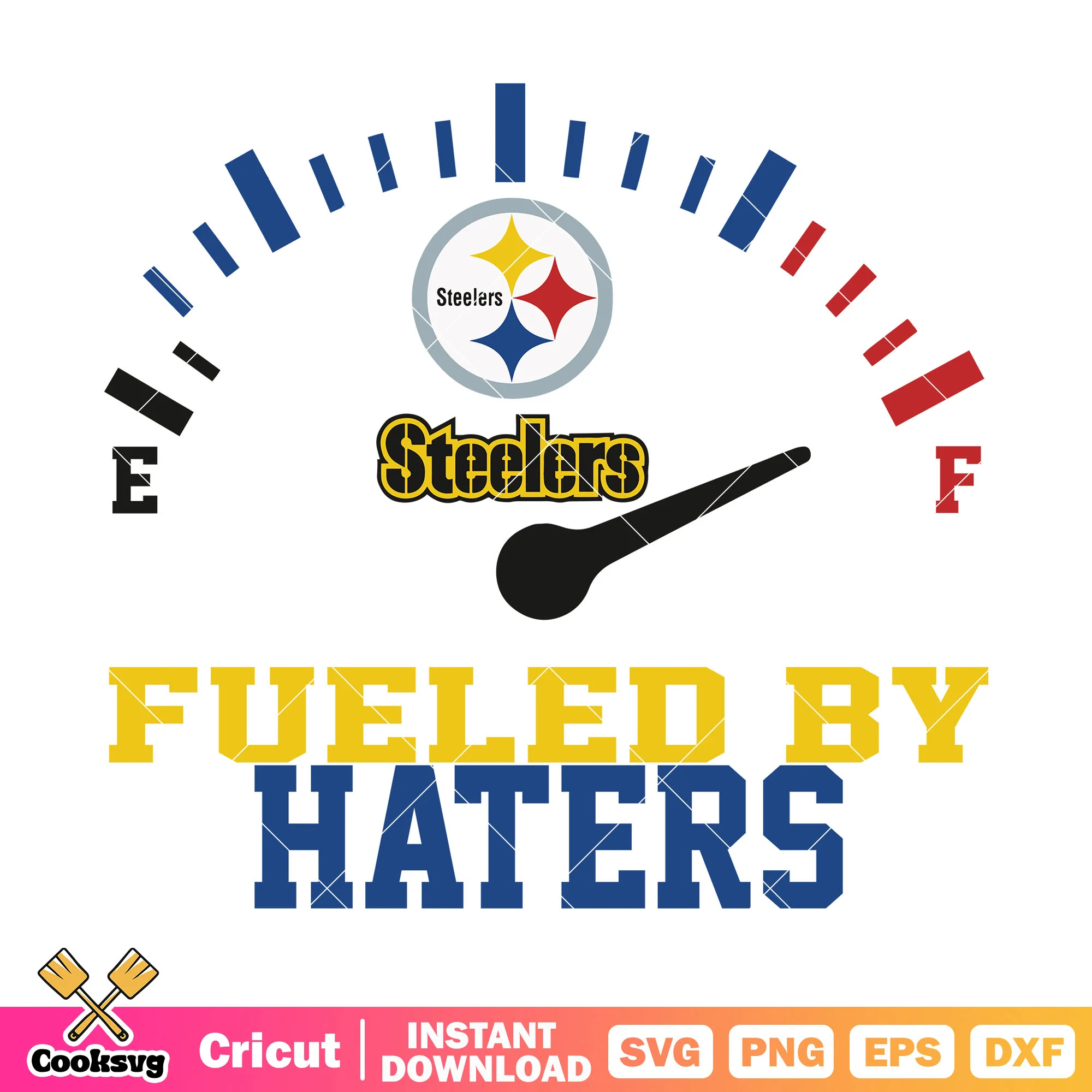 Fueled by haters steelers svg, pittsburgh svg, Acrisure Stadium svg