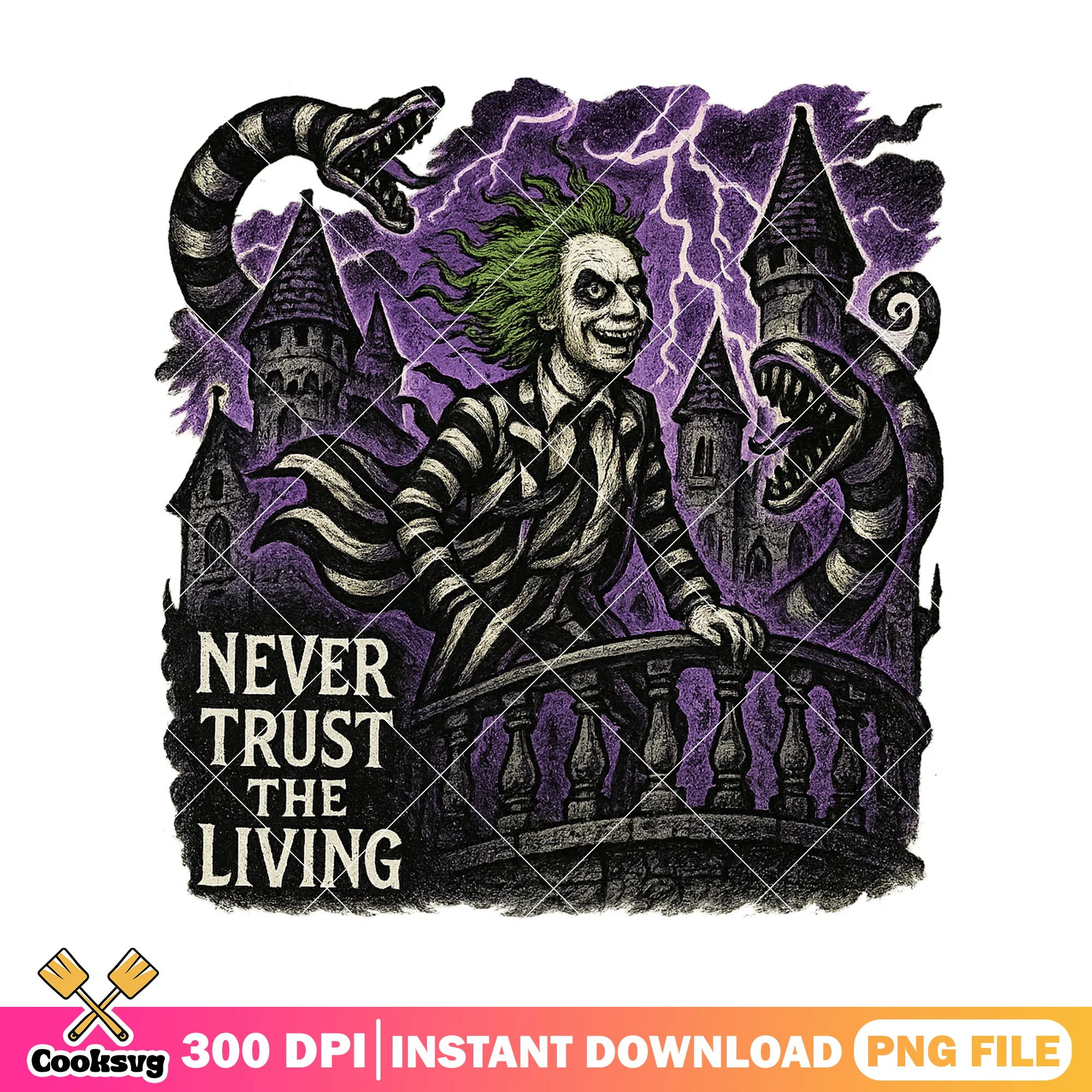 Fun beetlejuice design png, halloween movie png, beetlejuice 2 png