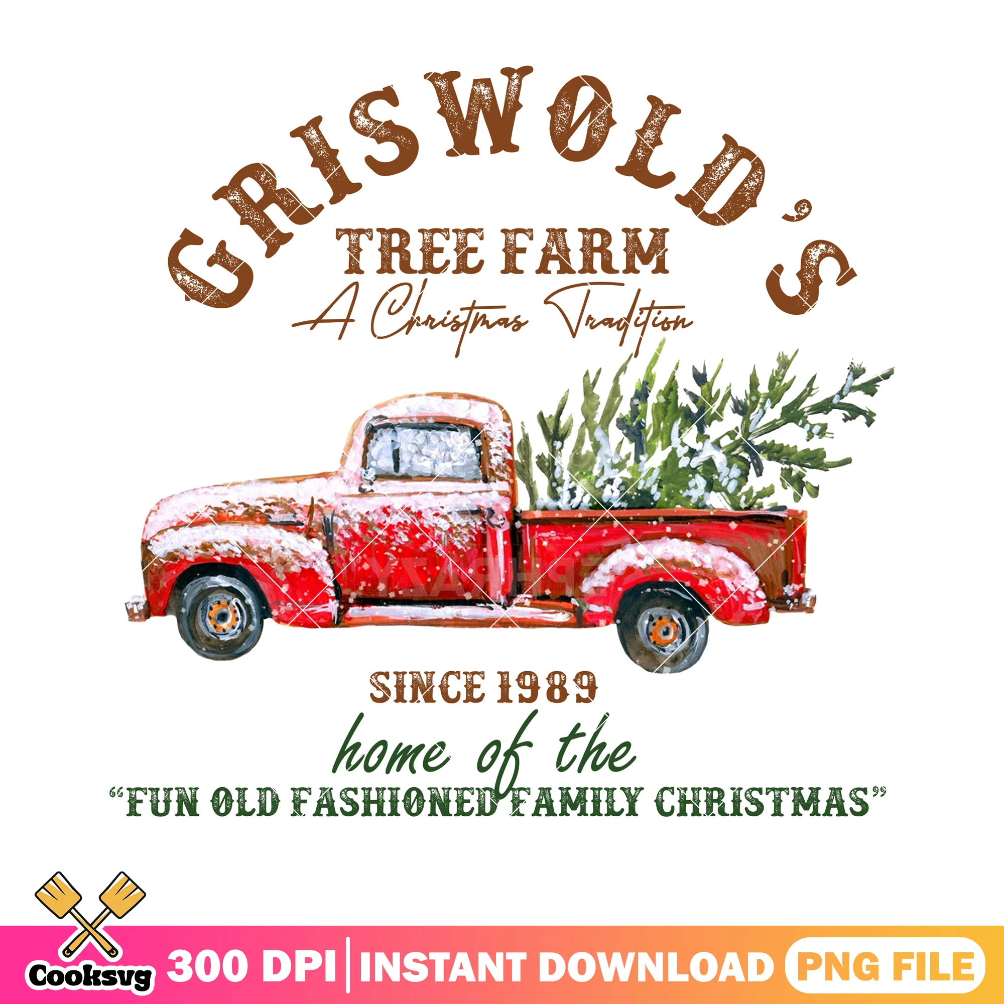 Fun old fashioned family christmas png, lampoon christmas png
