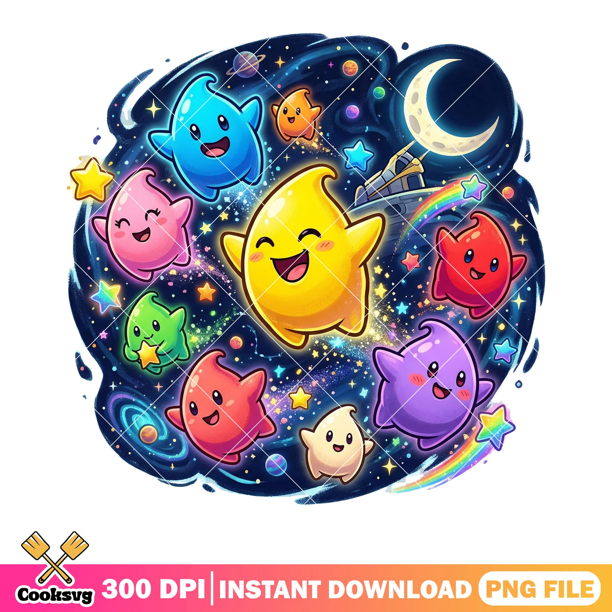 Funny luma galaxy png,  super mario galaxy png, nintendo switch png