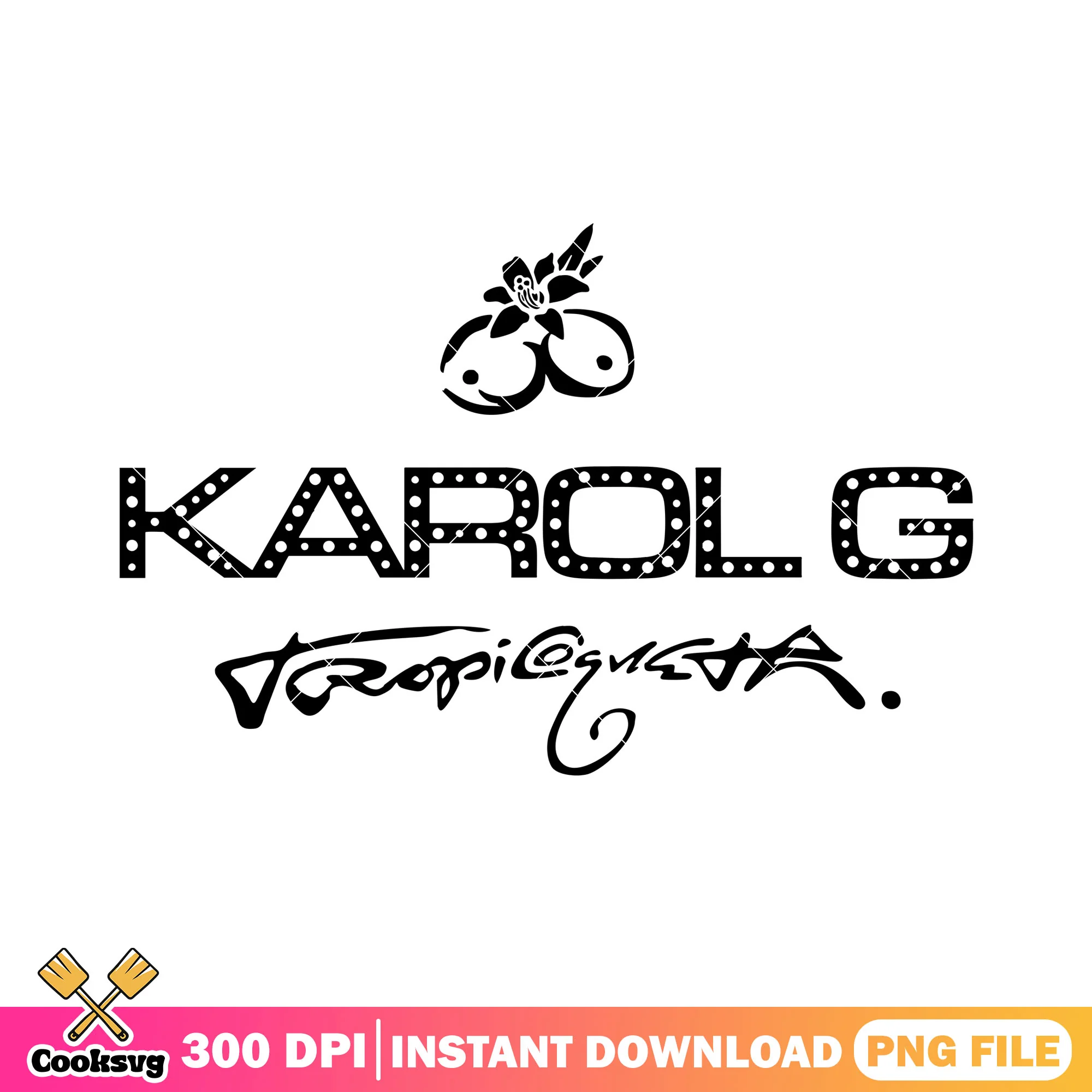 Funny tropicoqueta karol g black png, karol g new song png