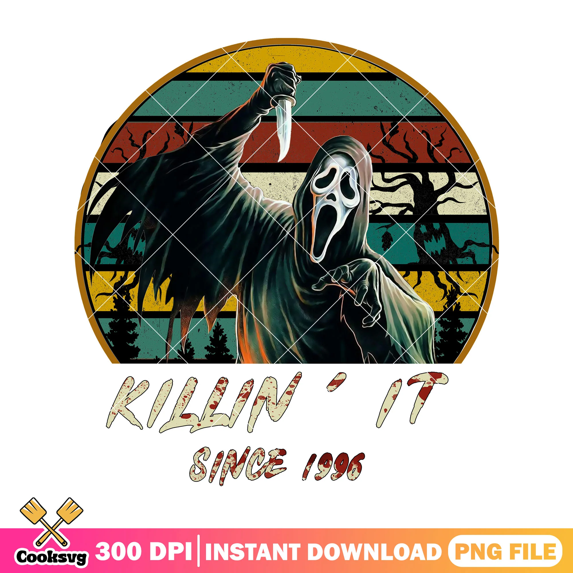 Ghost image horror design png, ghost face png, halloween custome png
