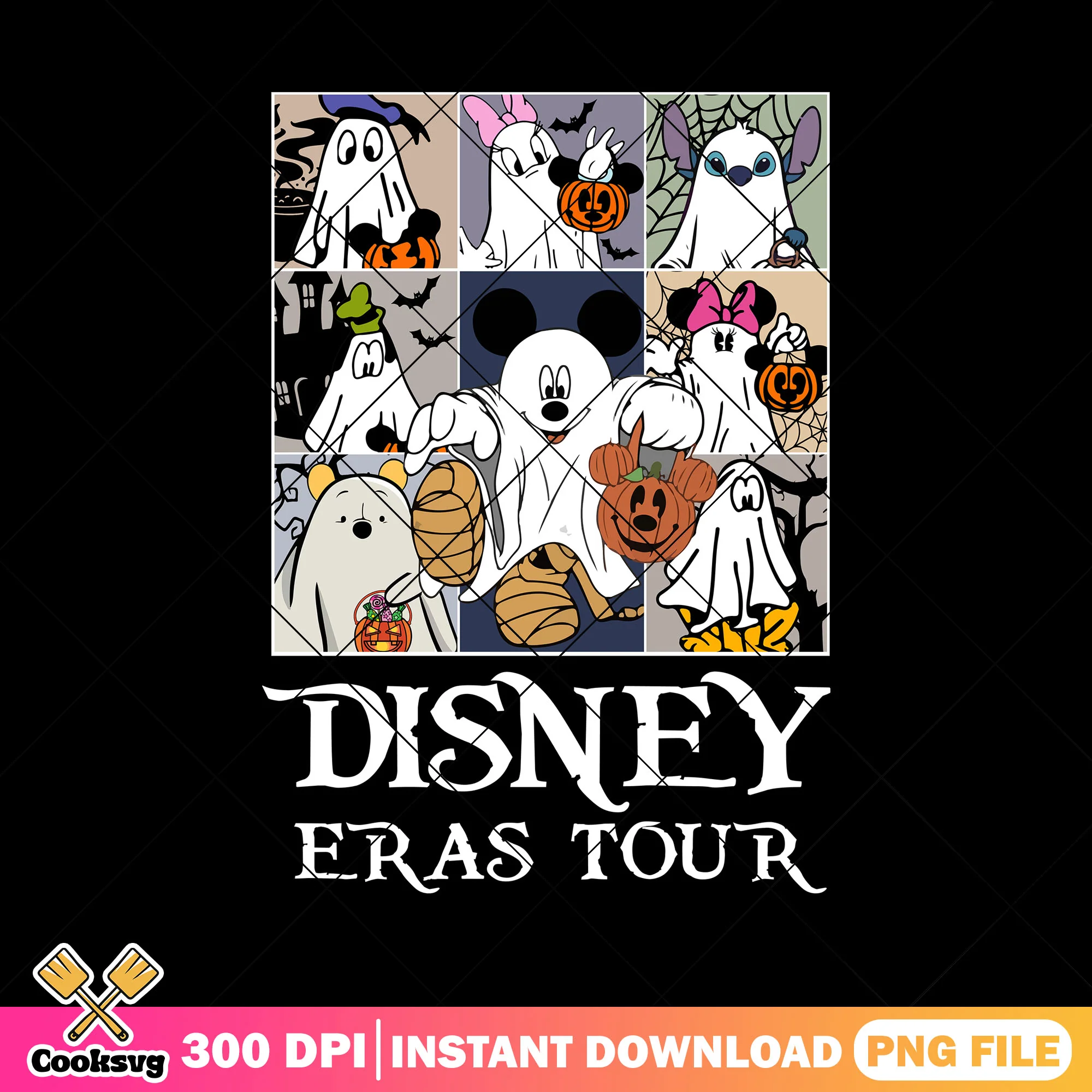 Ghost outfit eras tour png, mickey tour png, halloween day png