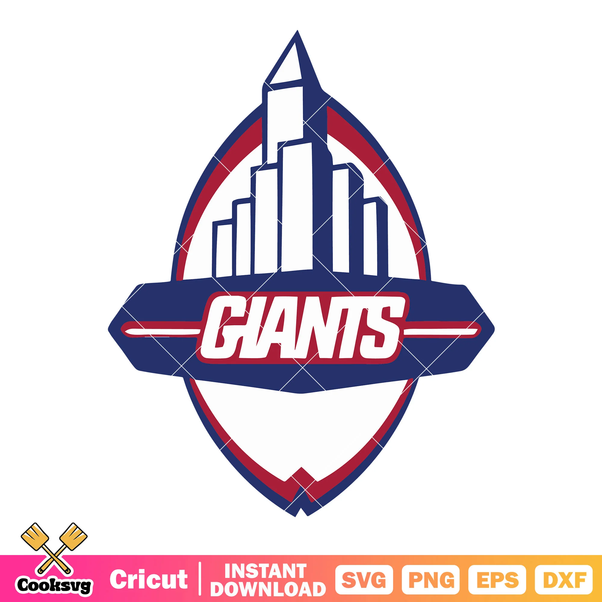 Giants building nfl svg, new york giants svg, nfl teams svg