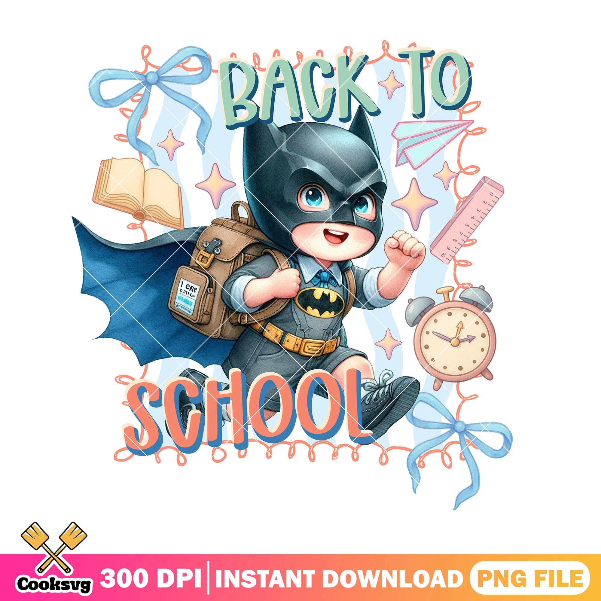 Go to school batman png, go back to school png, dc batman png