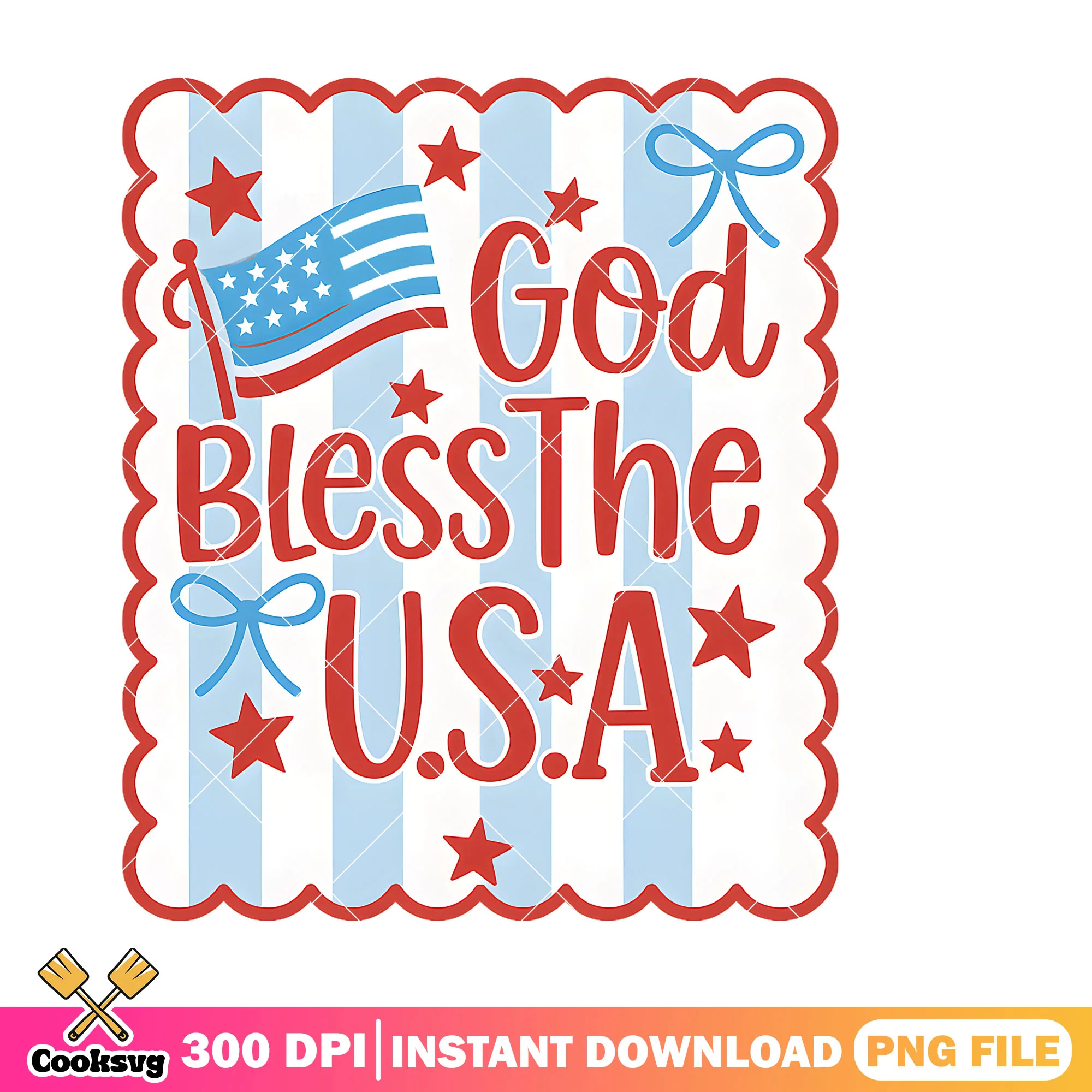 God bless the usa bow tie png, god bless usa png, america flag png