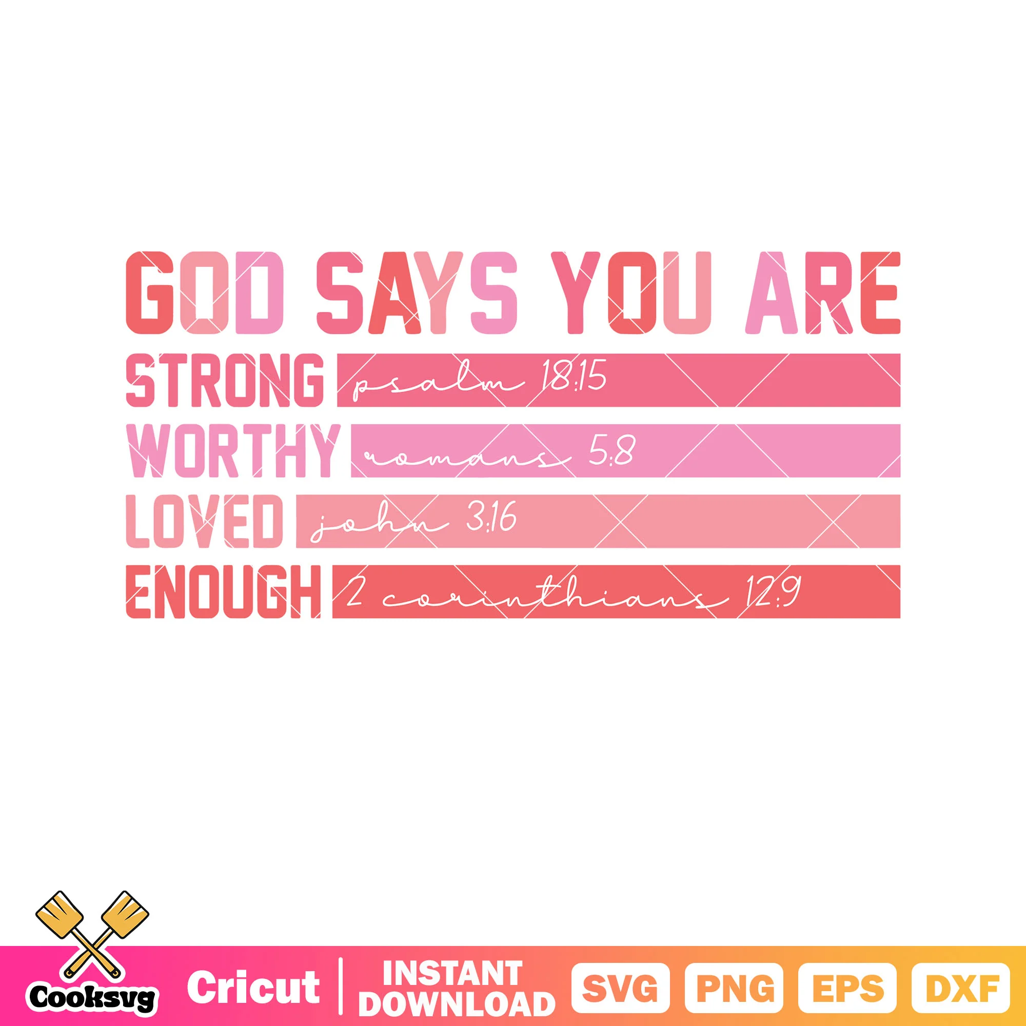 God say you are valentine svg, god says you are svg, valentine quote svg