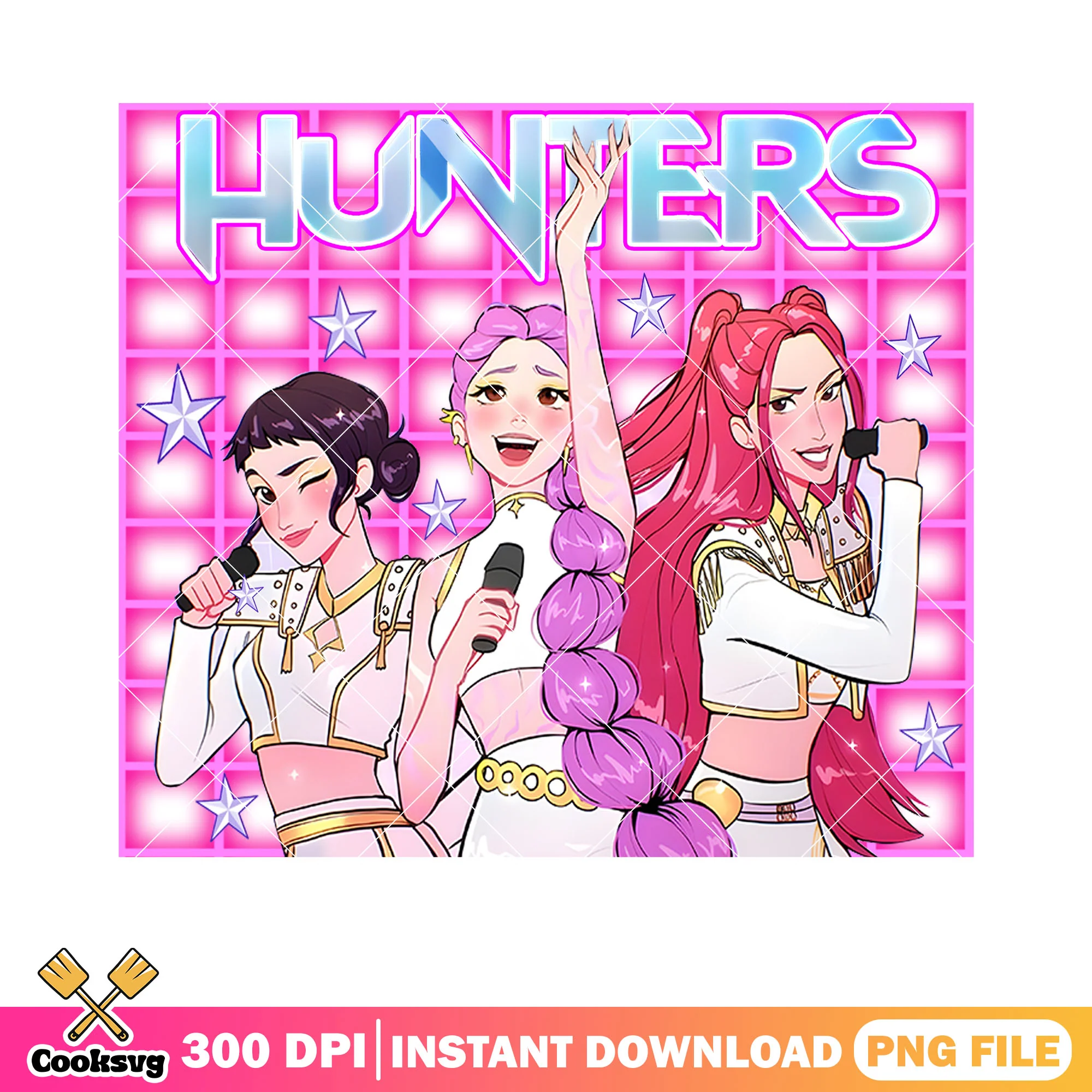 Golden perform huntrix png tumbler, huntrix band png, huntrix song png