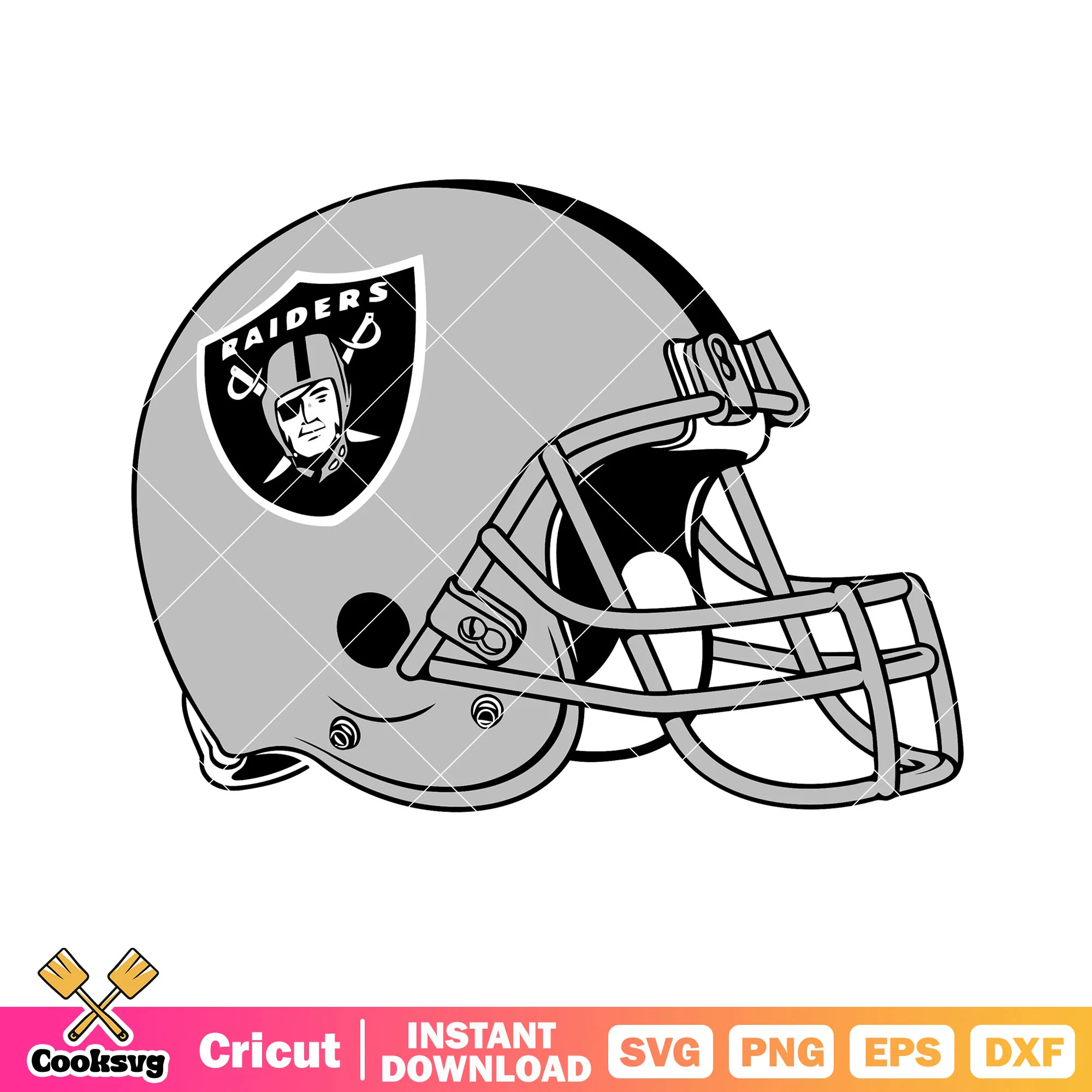 Grey raiders helmets svg, Las vegas raiders svg, nfl helmets svg