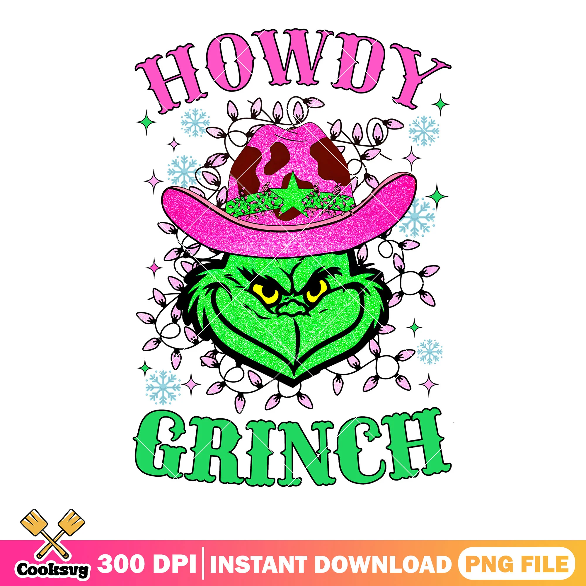 Grinch is howdy png, christmas vibes png, christmas movies png