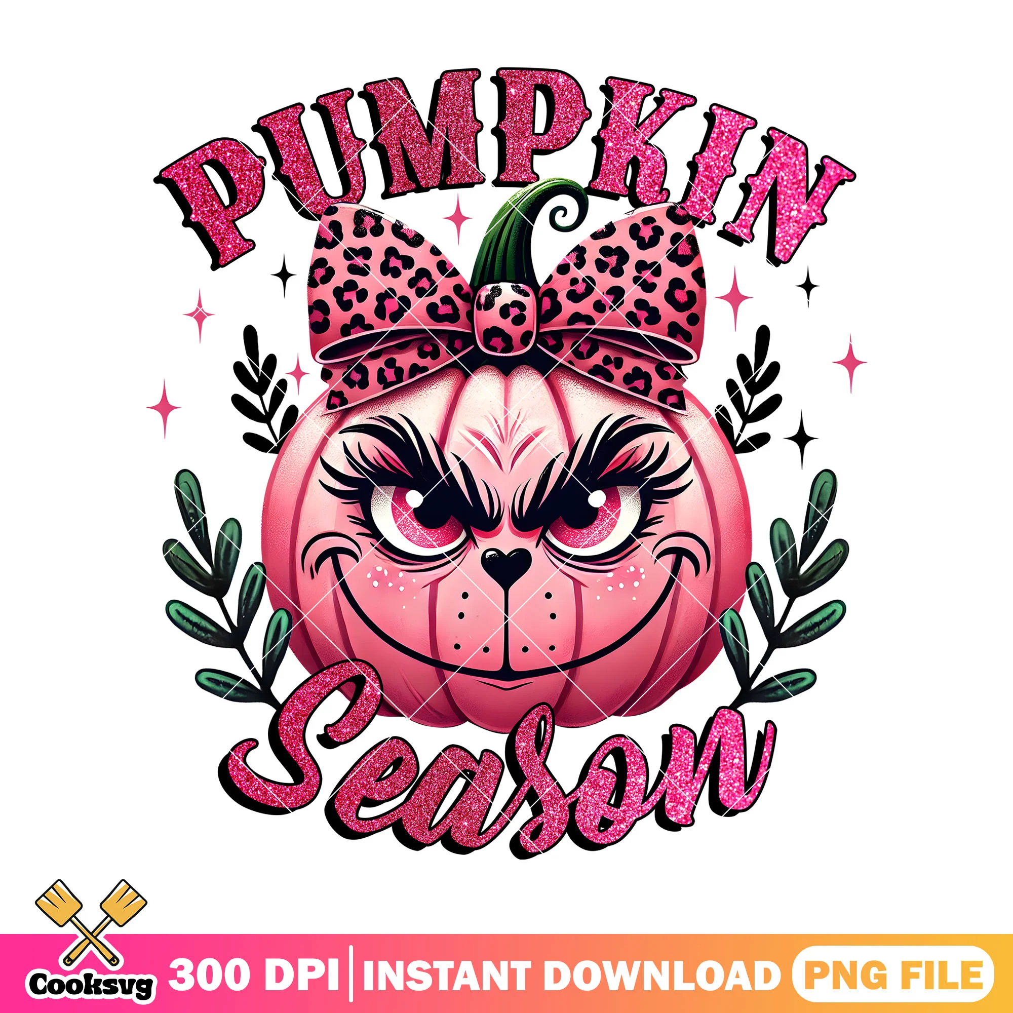 Grinch pumpkin season png, halloween decor png, grinch movie png