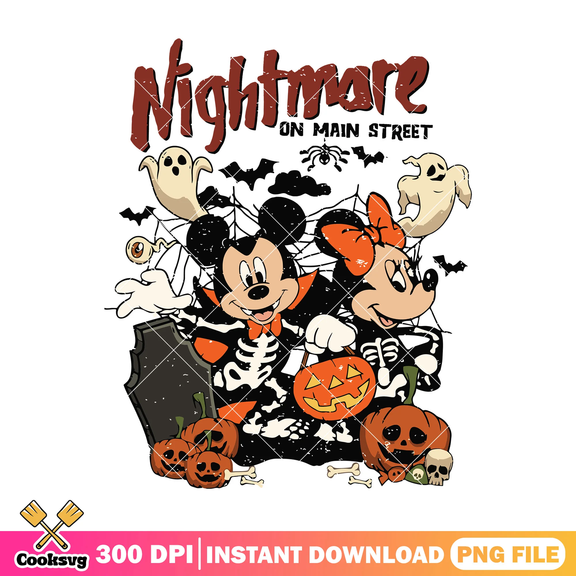 Halloween cosplay design png, halloween art png, minnie cute png