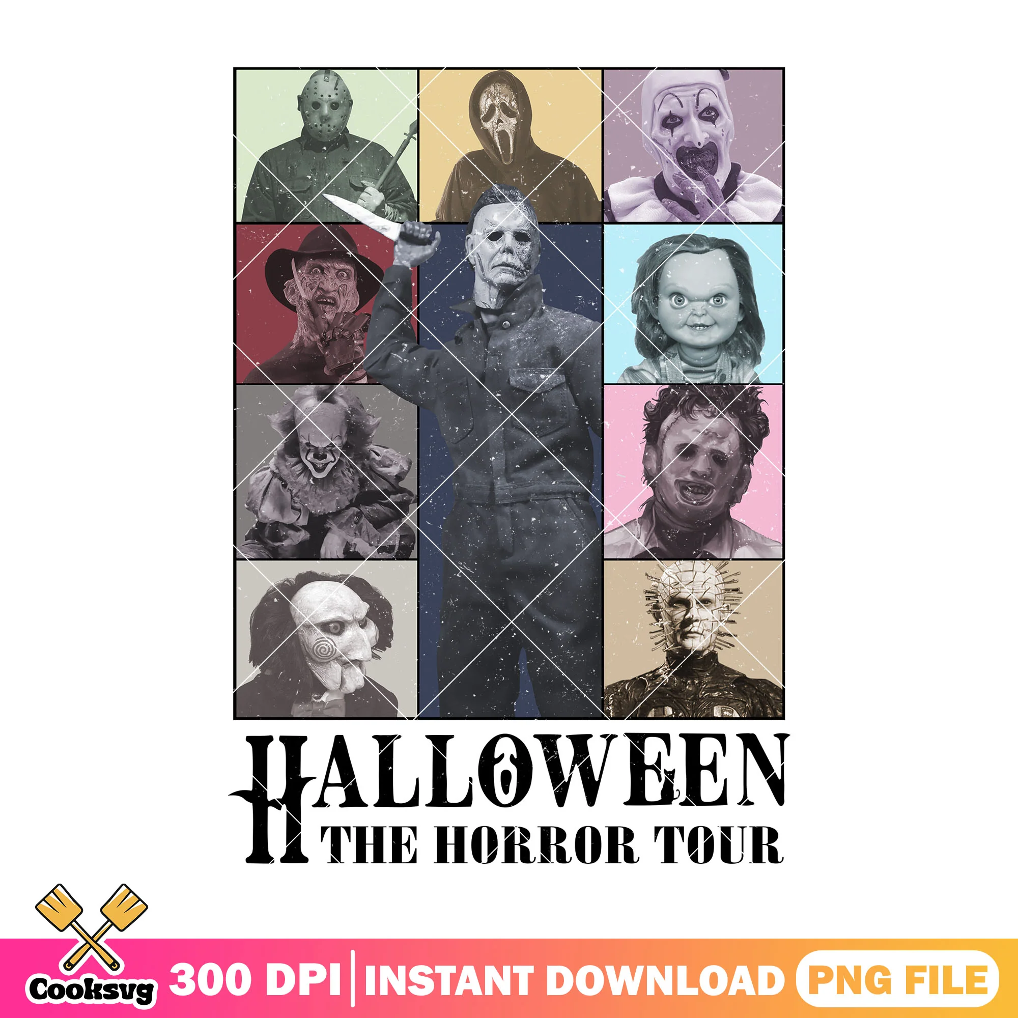 Halloween horror tour png, halloween day png, halloween horror png