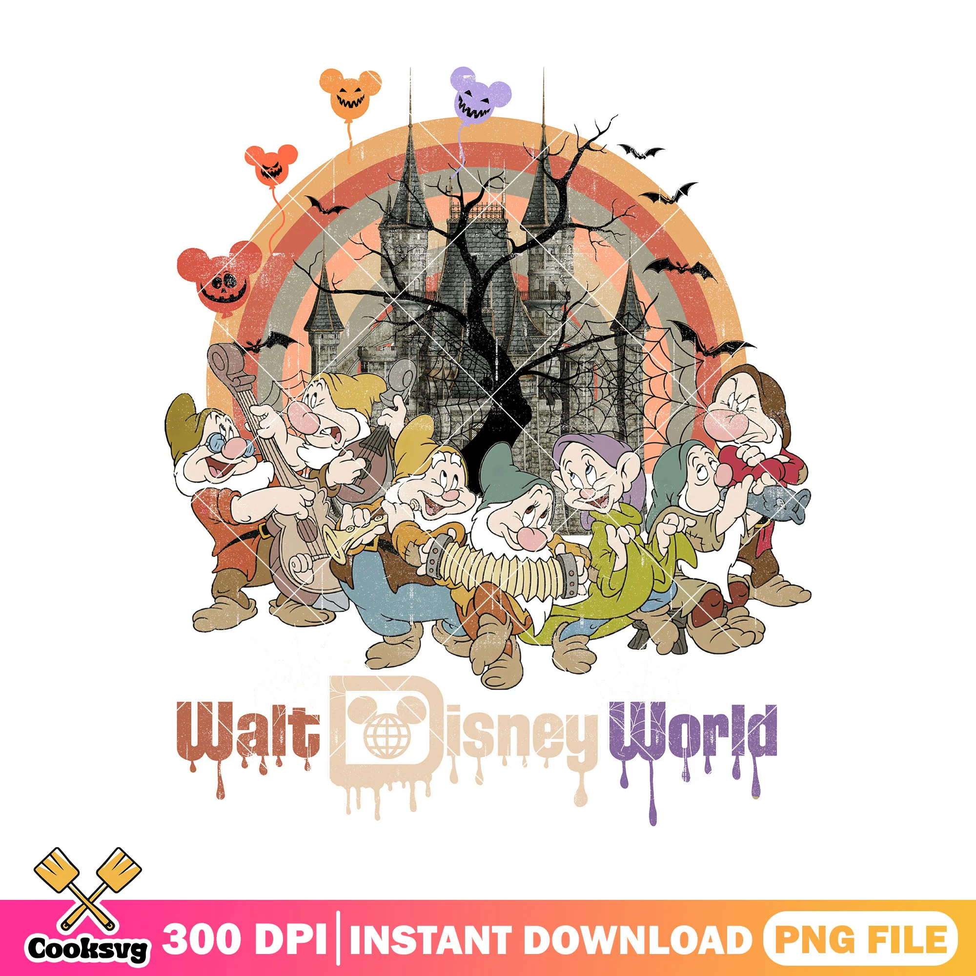Halloween seven dwarfs png, seven dwarfs png, halloween costumes png