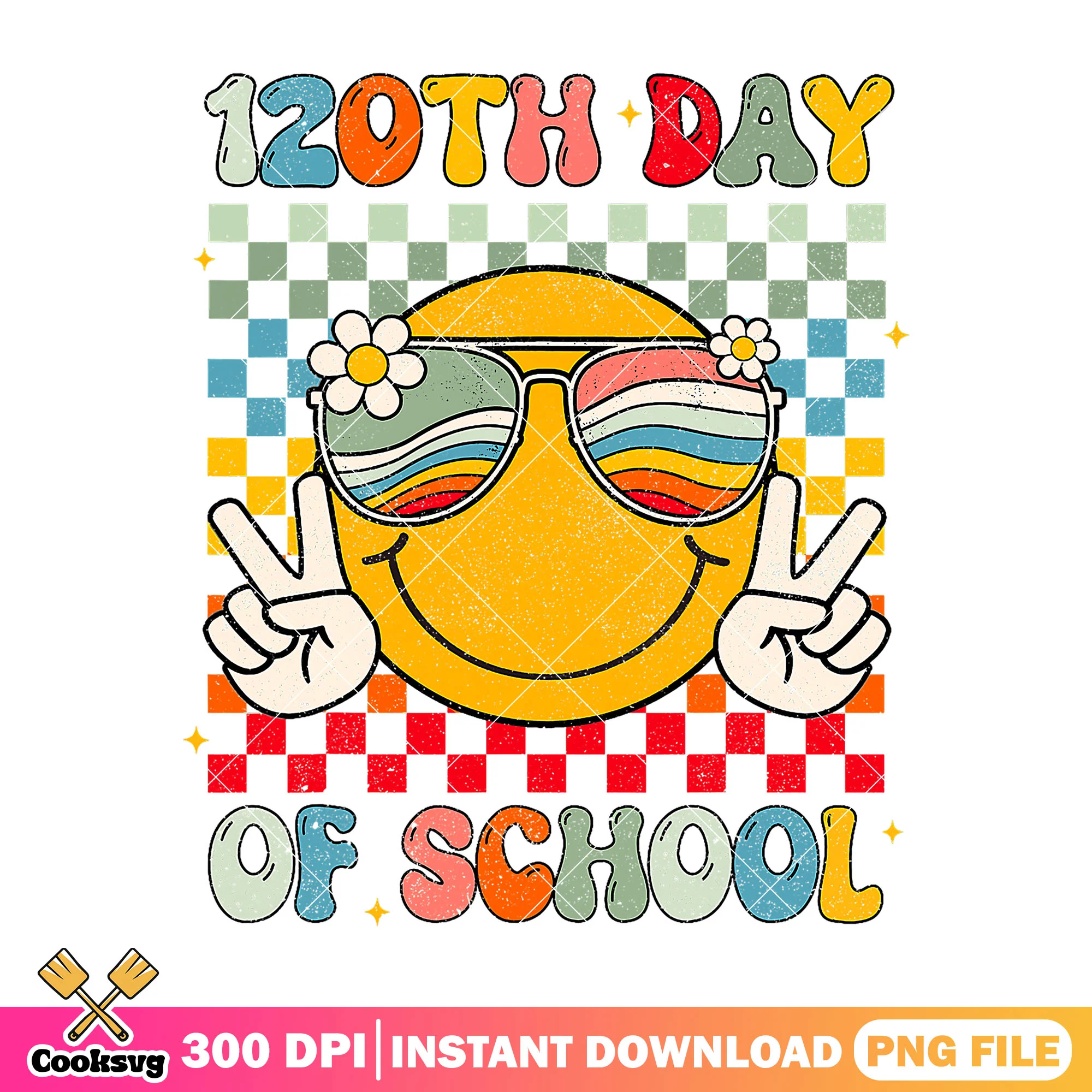 Happy 120th day school png, happy back to school png, happy icon png