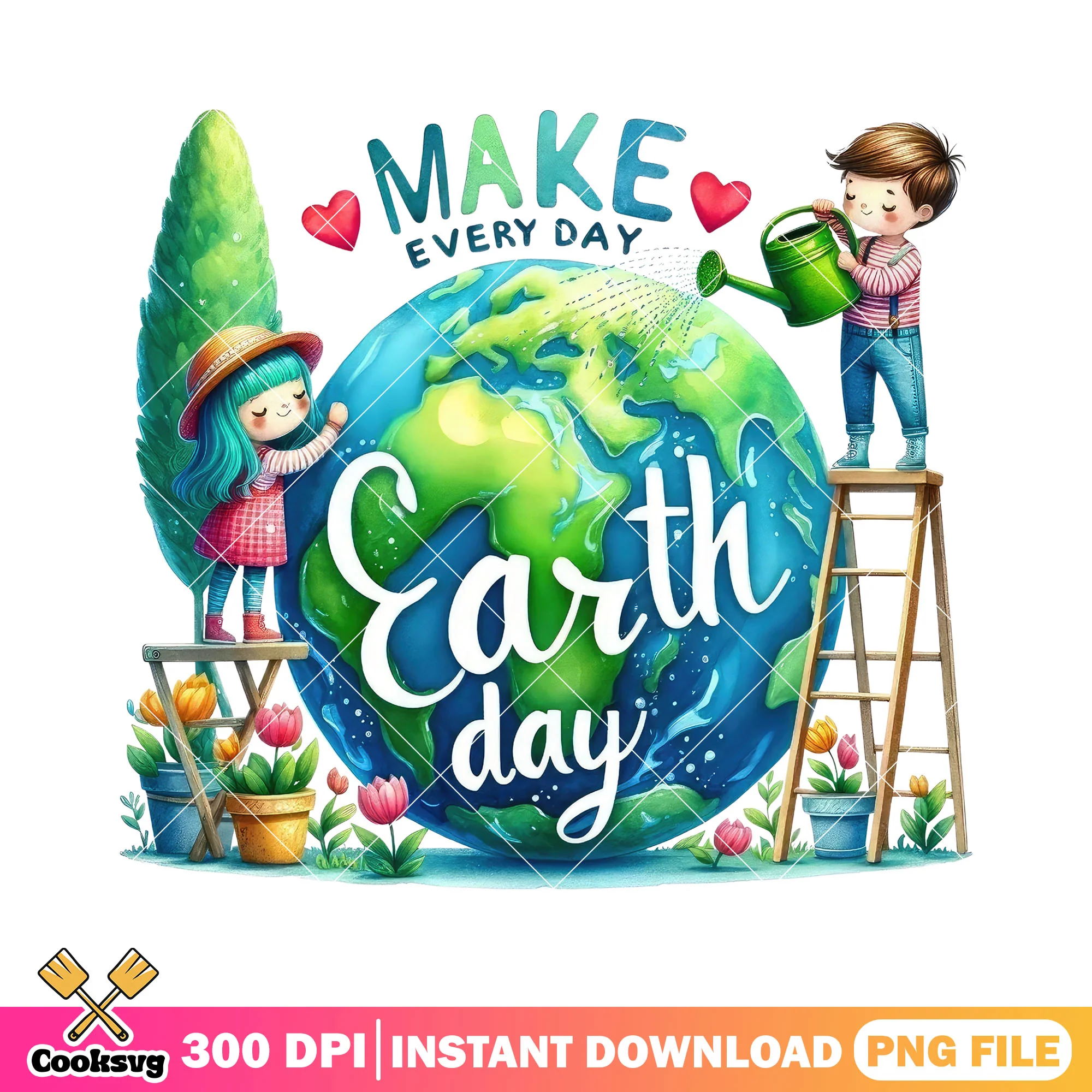 Happy earth day make everyday earth day png, google earth day quiz png