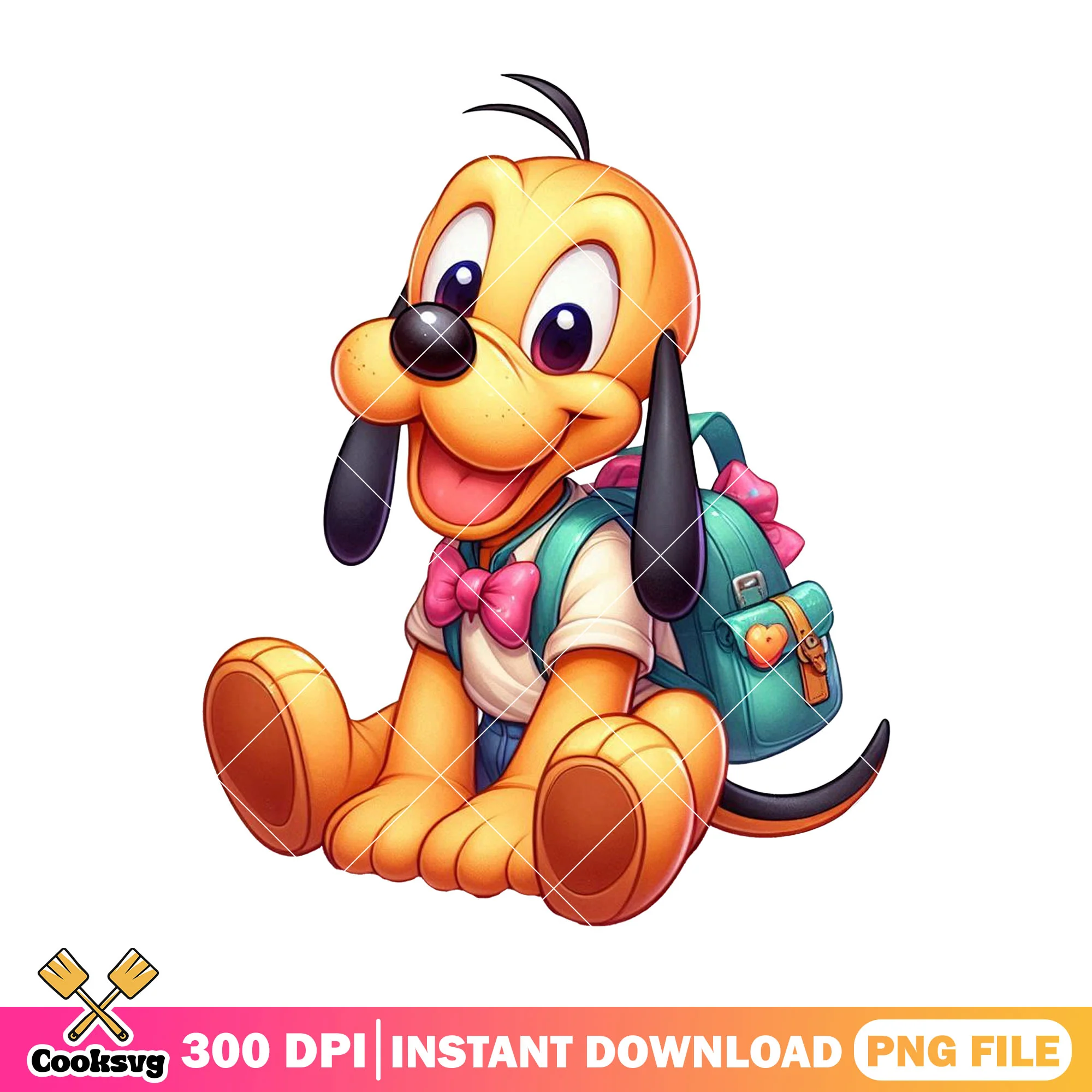 Happy pluto design png, disney pluto png, when is back to school png
