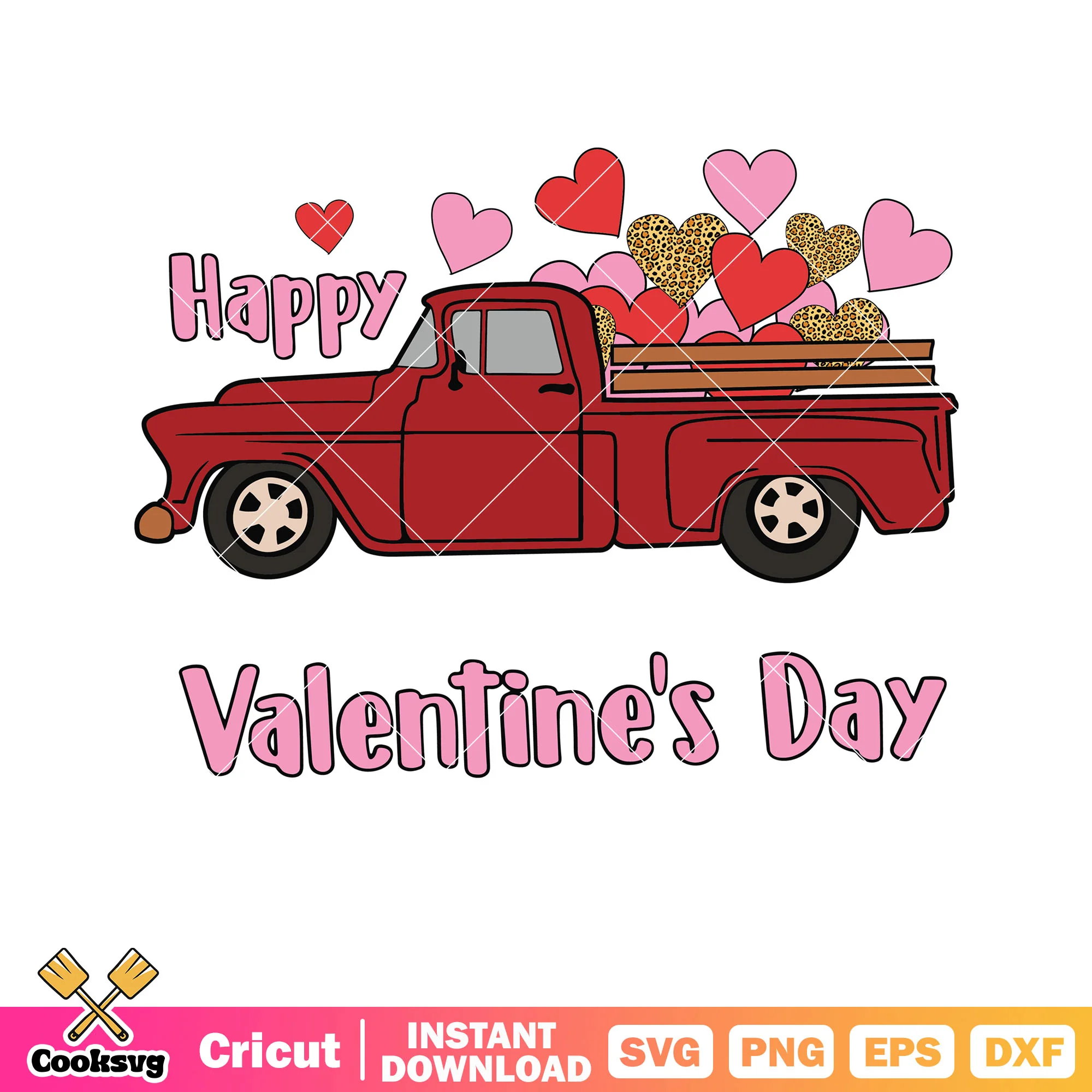 Happy valentine day in my car svg, happy valentine day svg