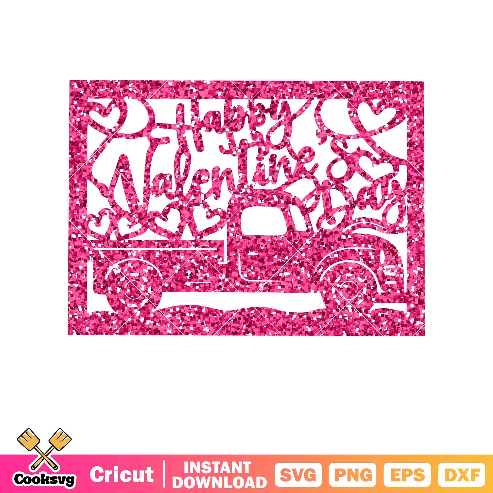 Happy valentine day pink vibes svg, happy valentine day svg
